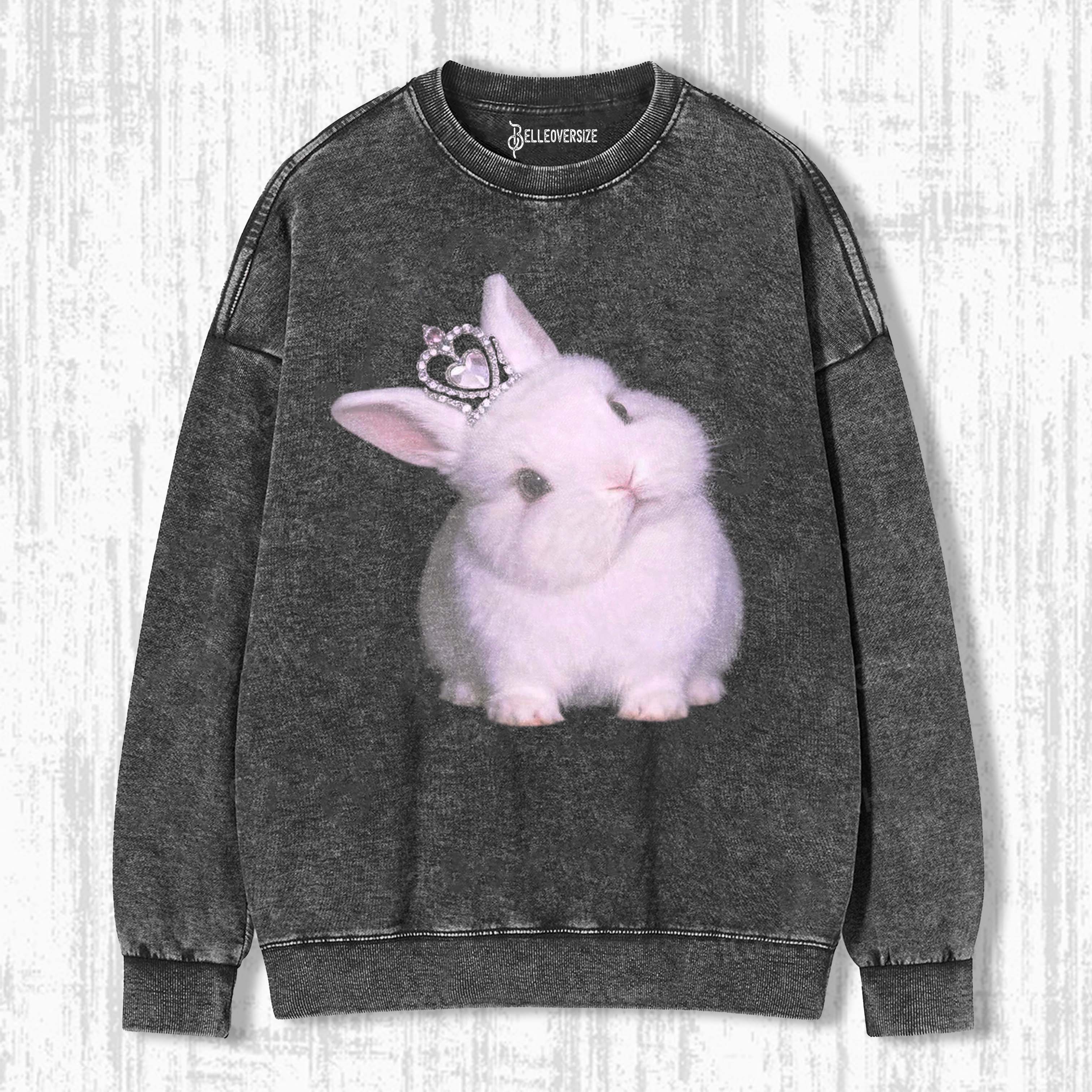 CUTE RABBIT SWEATSHIRTS 