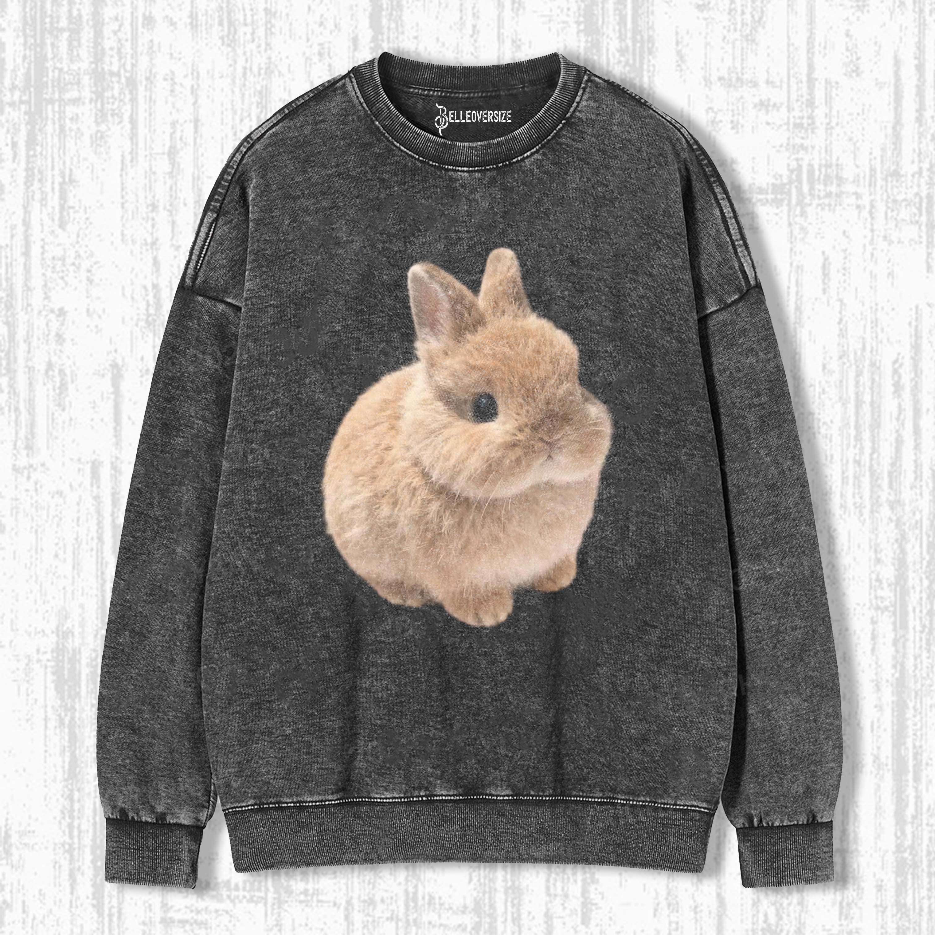 CUTE RABBIT SWEATSHIRTS 