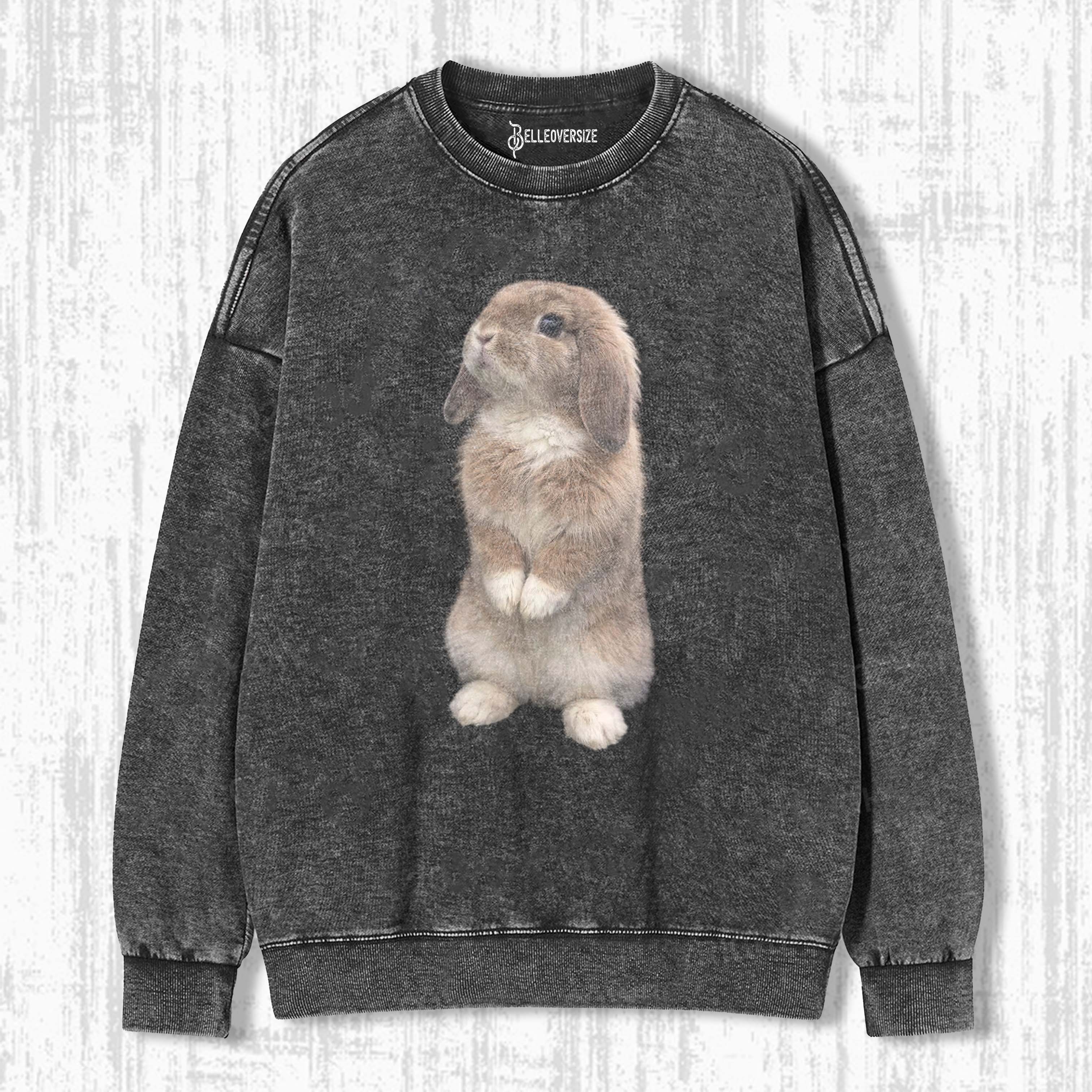 CUTE RABBIT SWEATSHIRTS 