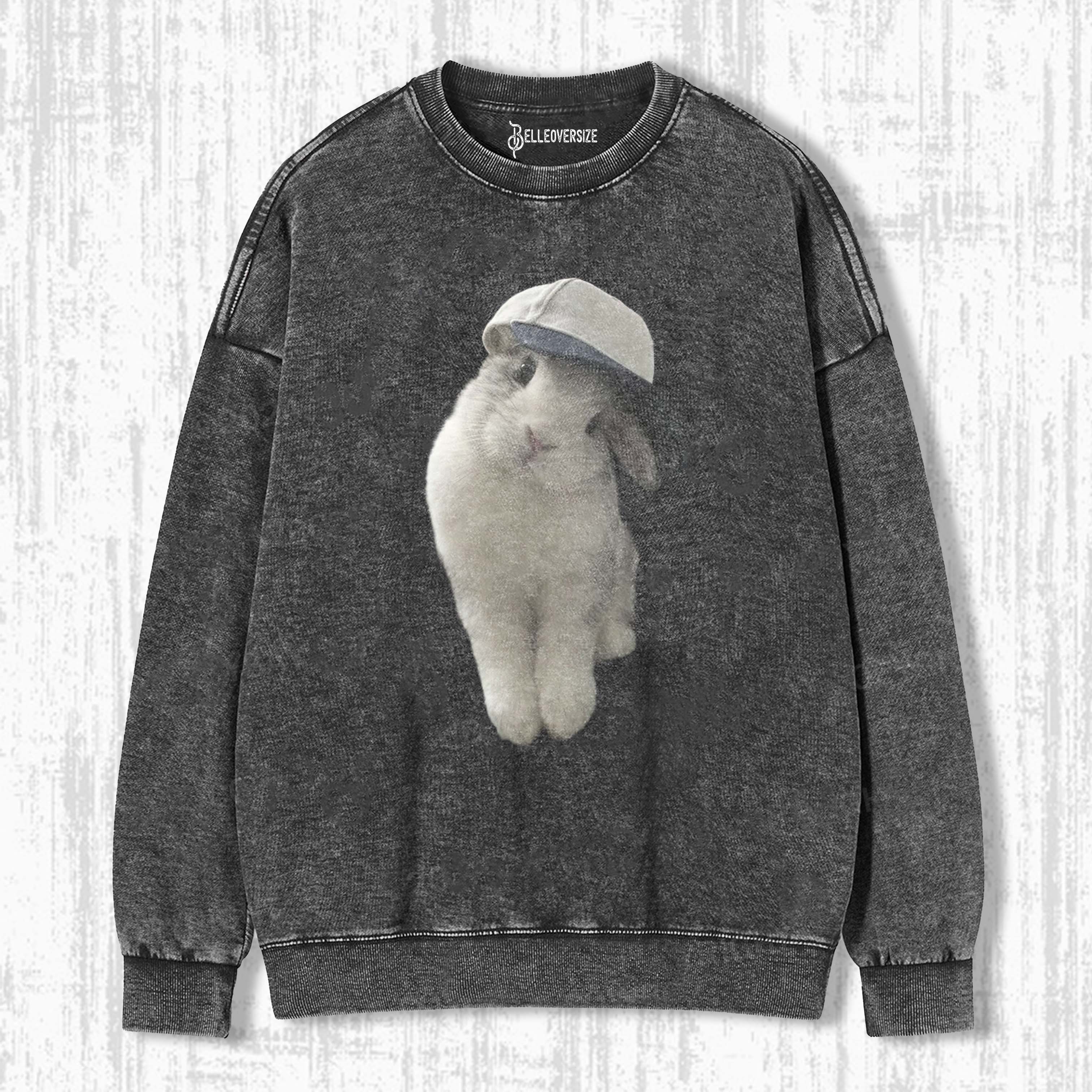 CUTE RABBIT SWEATSHIRTS 