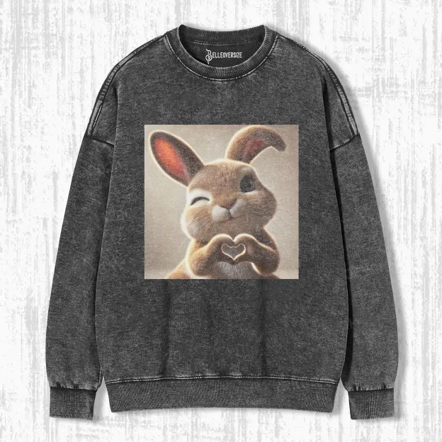 CUTE RABBIT SWEATSHIRTS