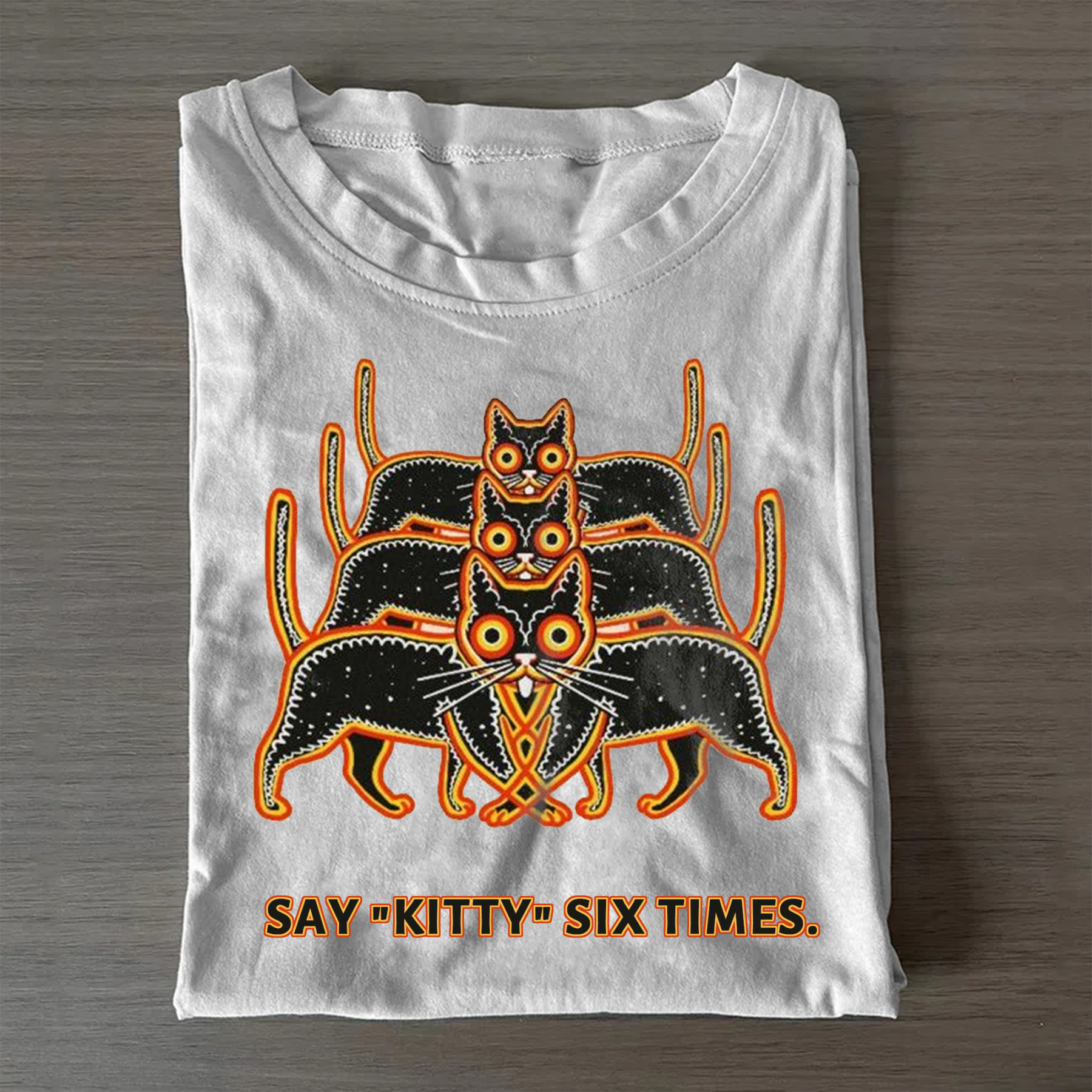 Call the Cat Six Times T-shirt