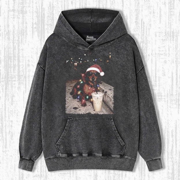 DACHSHUND CHRISTMAS T-SHIRT 