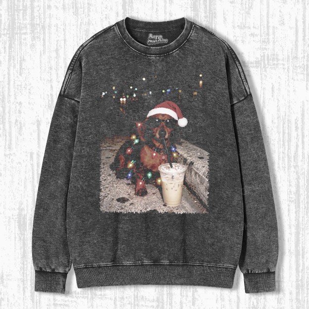 DACHSHUND CHRISTMAS T-SHIRT 