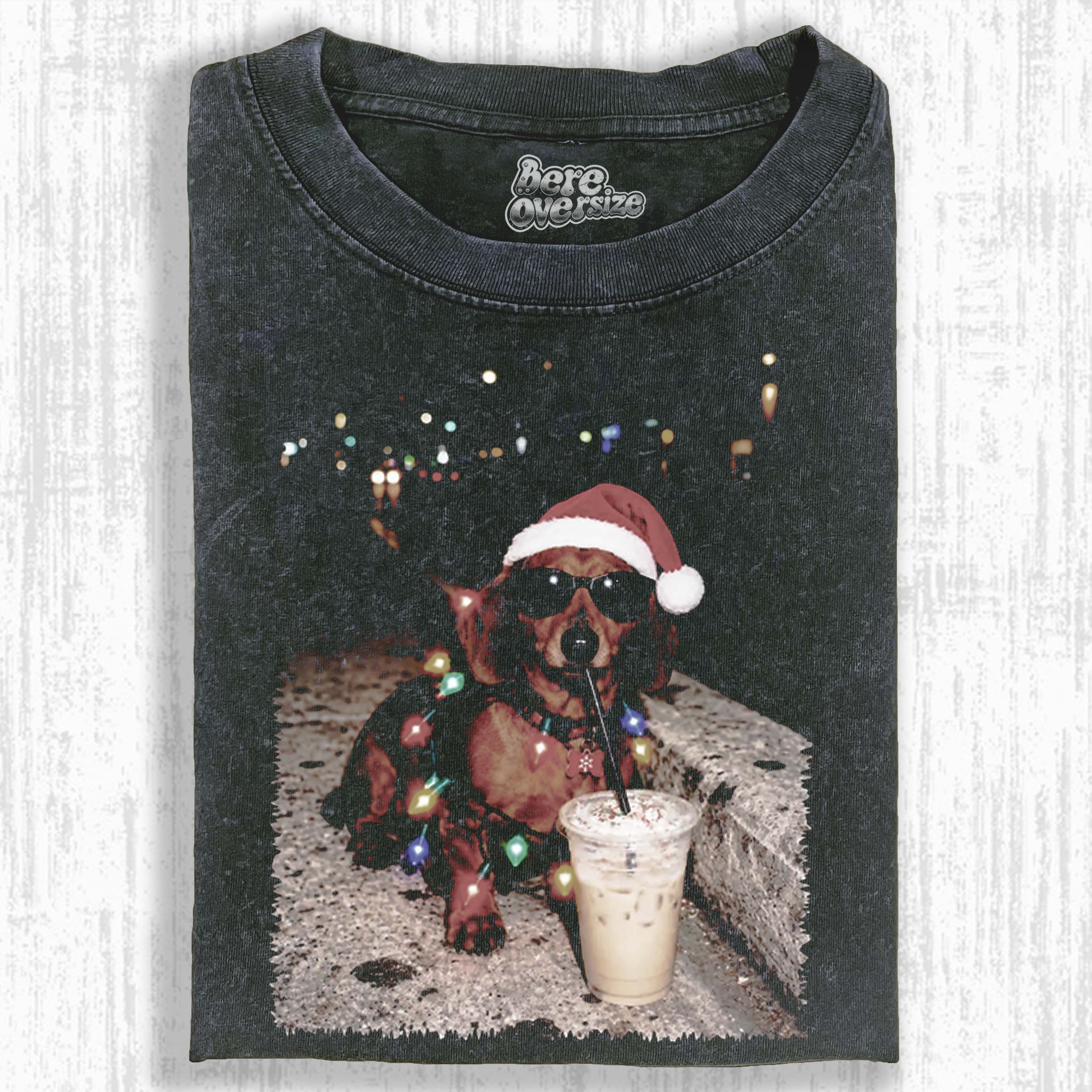DACHSHUND CHRISTMAS T-SHIRT 