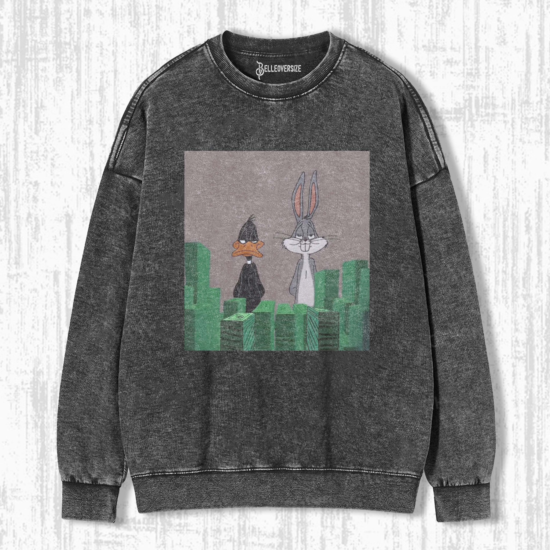 DAFFY DUCK & BUGS BUNNY SWEATSHIRTS