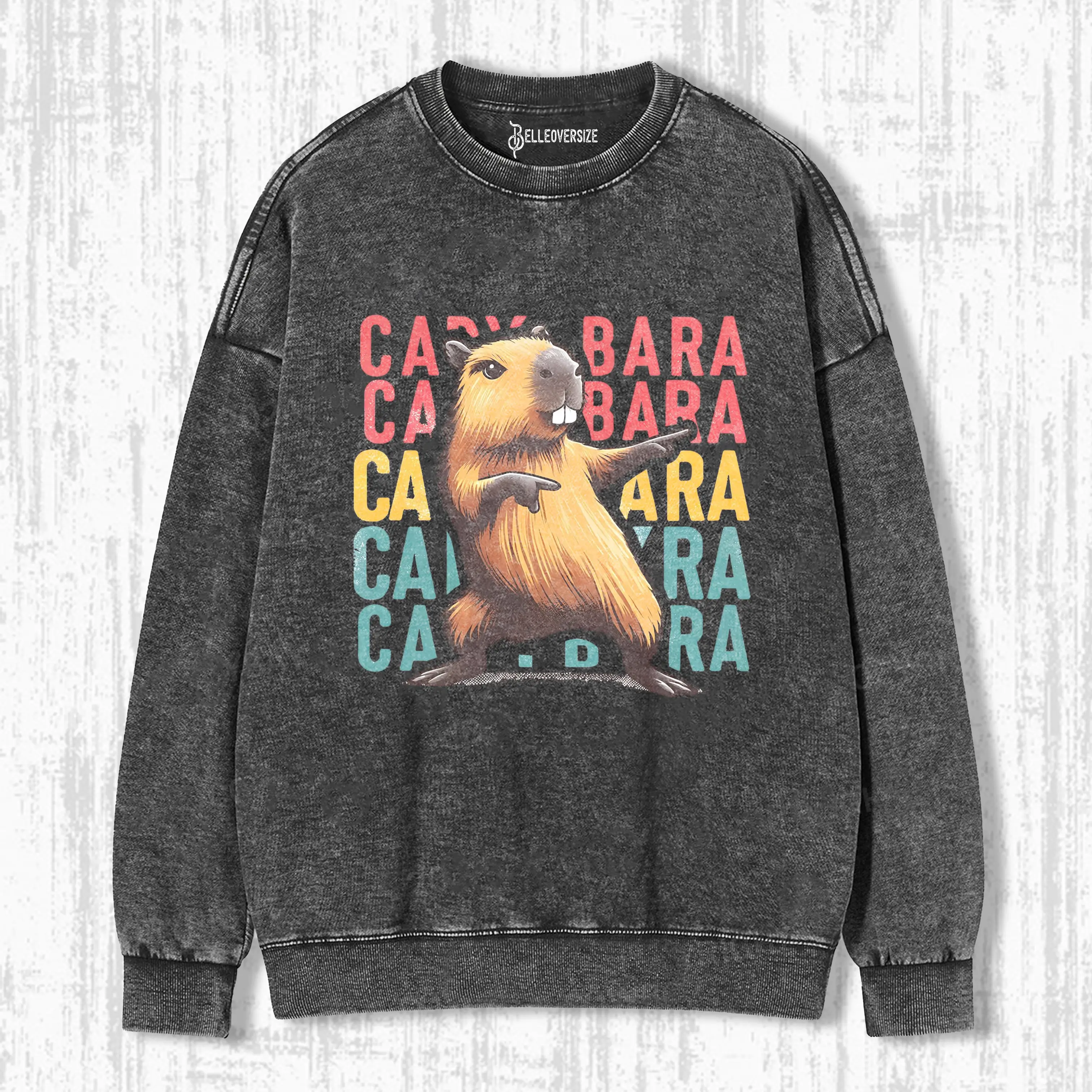 DANCING CAPYBARA SWEATSHIRTS