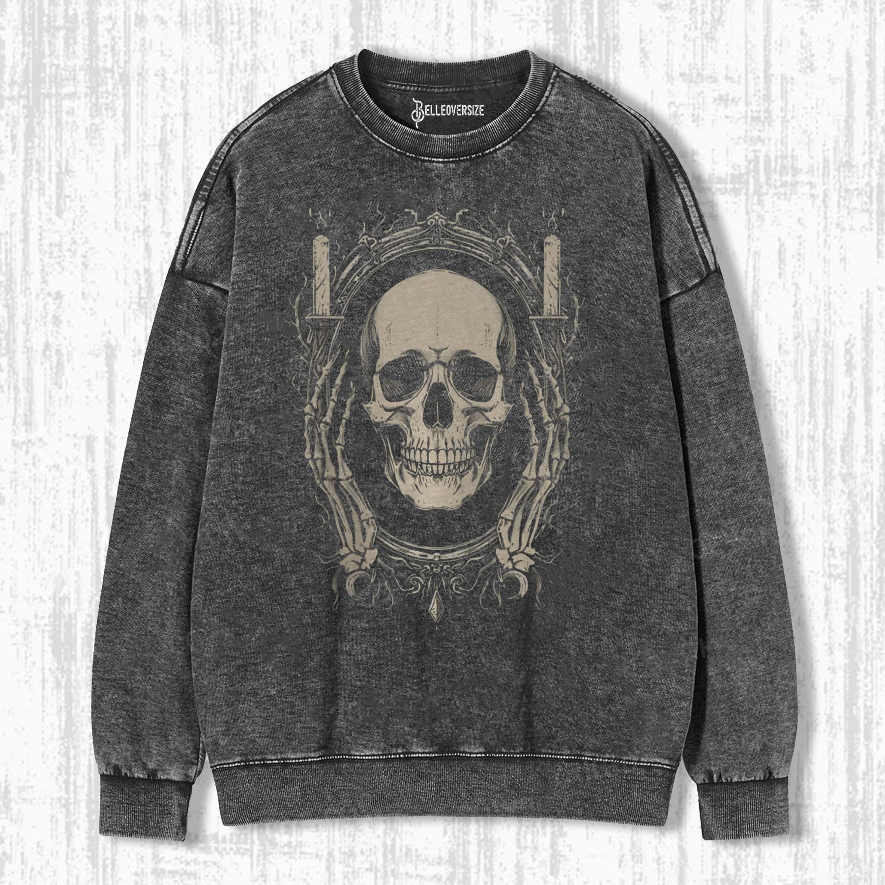 DARK ACADEMIA SKELETON SWEATSHIRTS
