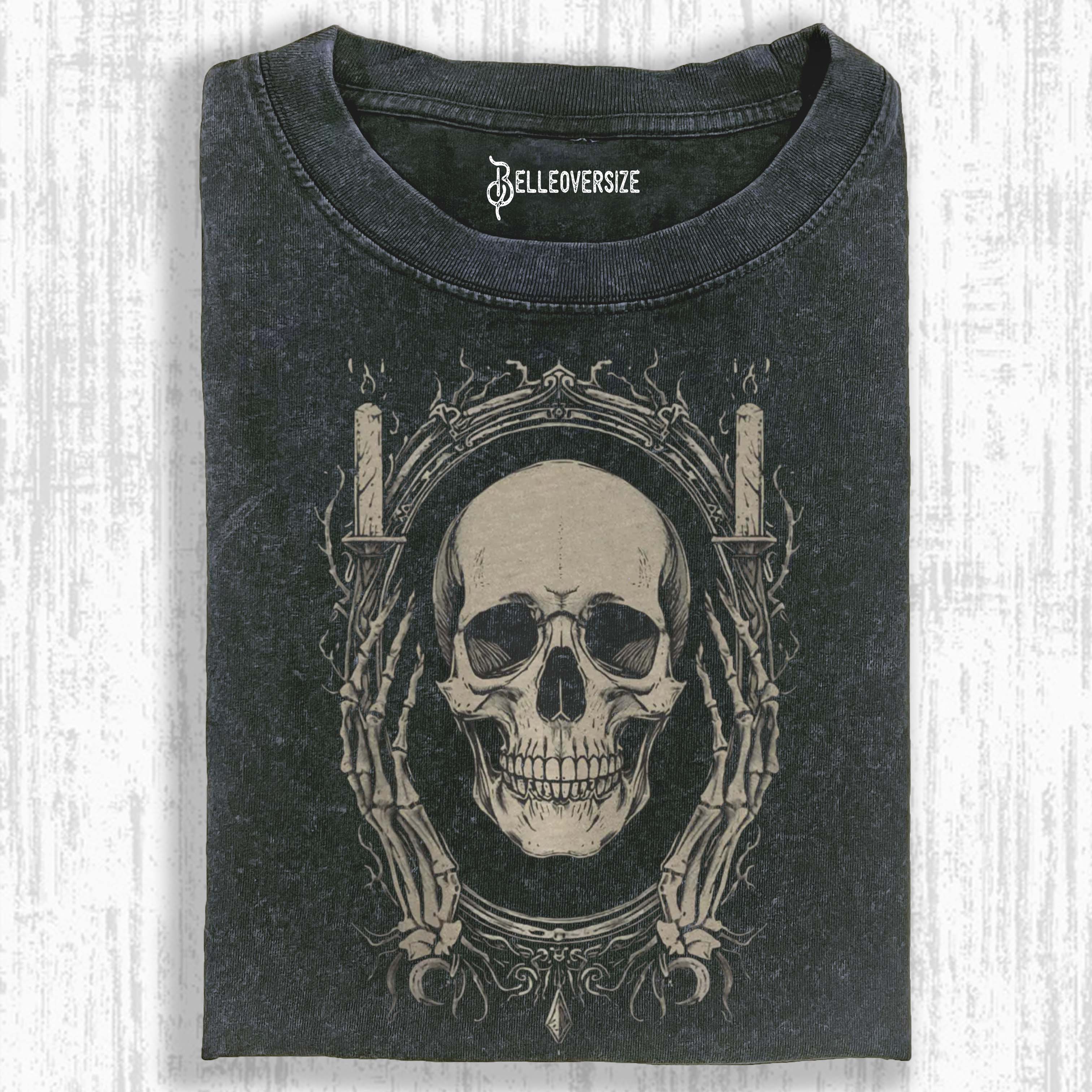DARK ACADEMIA SKELETON T-SHIRT
