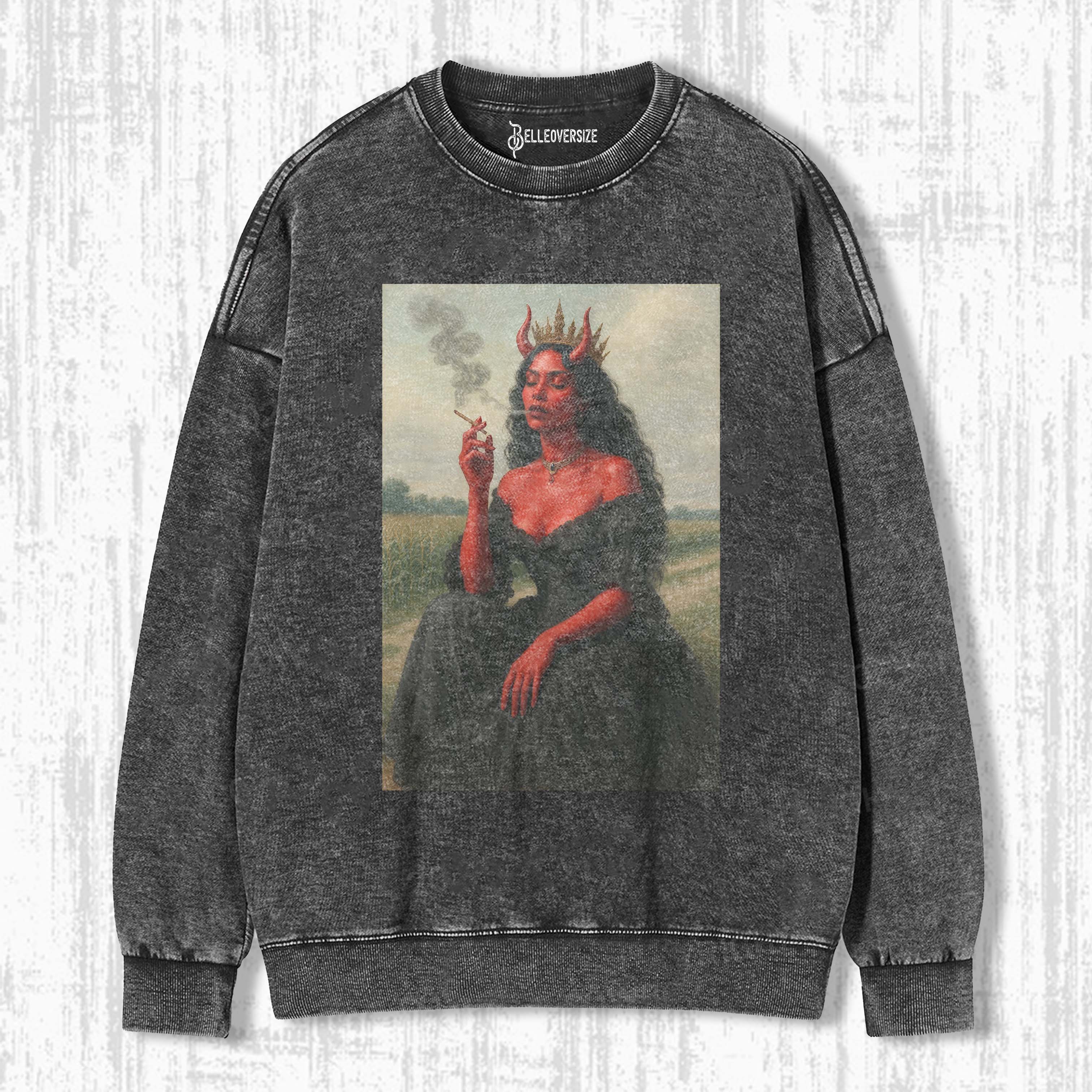 DEVIL QUEEN VIBES SWEATSHIRTS