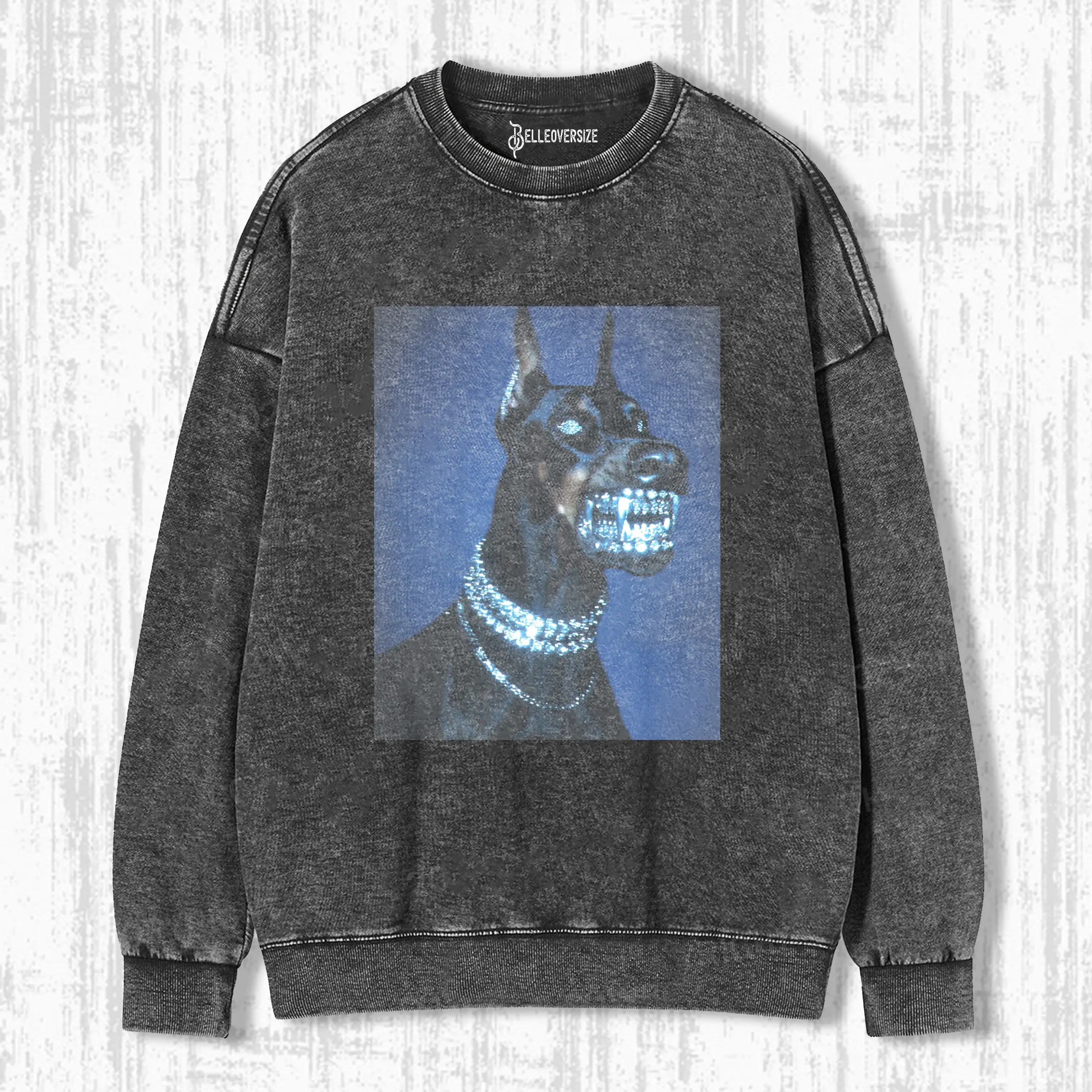 【CPGN STUDIO】Dobermann sweatshirts Doberman Howdy Sweatshirt, Doberman Shirt, Doberman Gifts