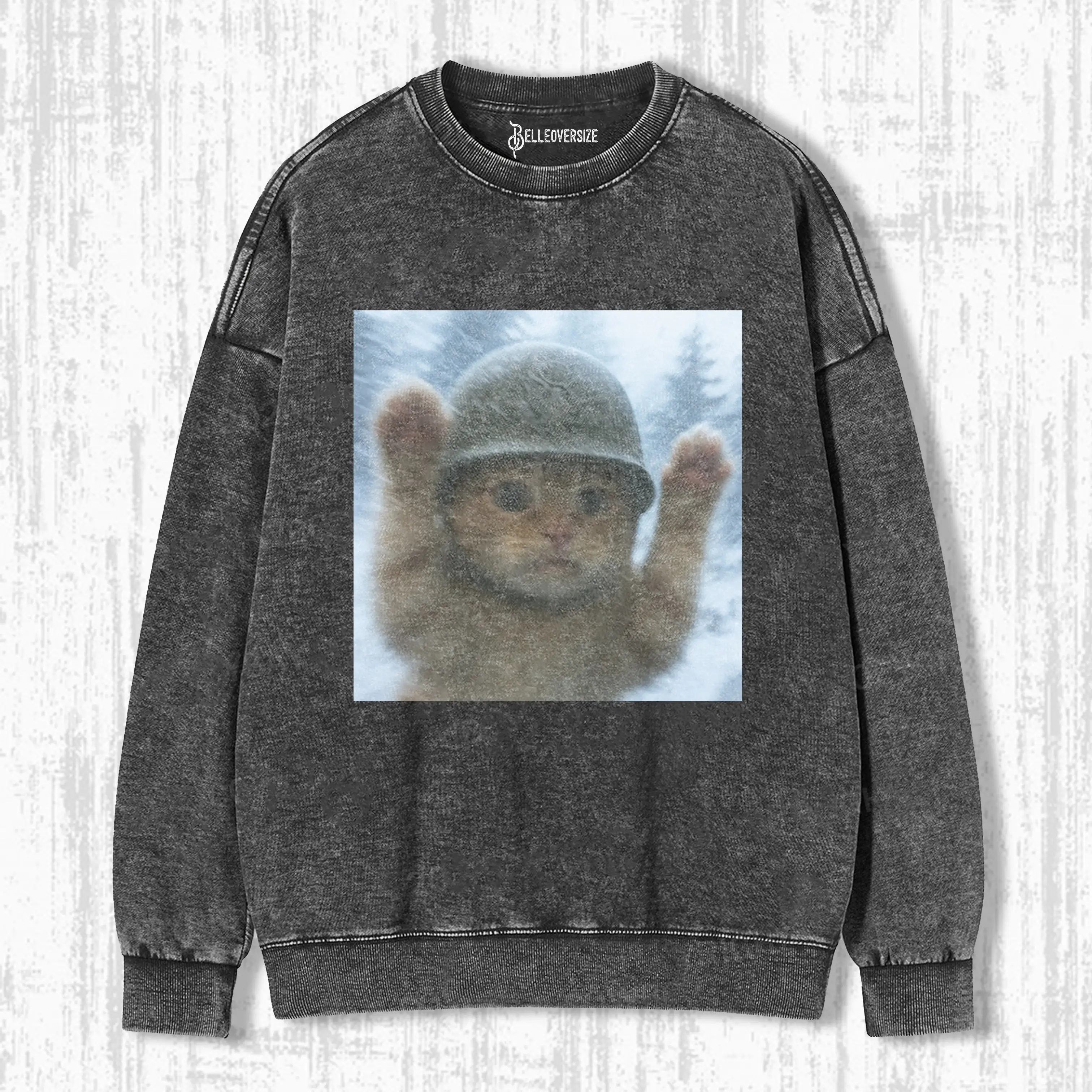 DON'T SHOOT FUNNY CAT SWEATSHIRTS
