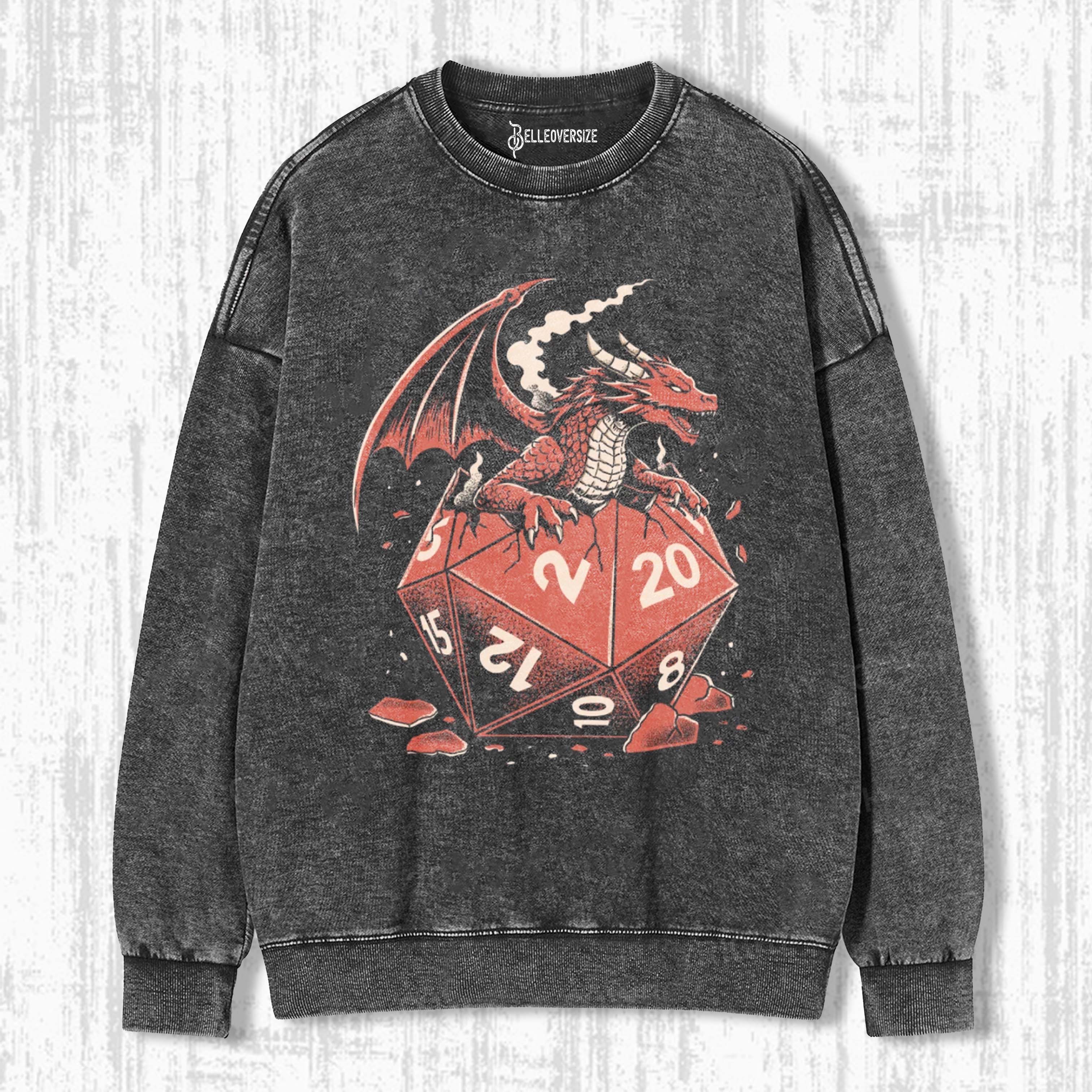 DRAGON D20 SWEATSHIRTS 