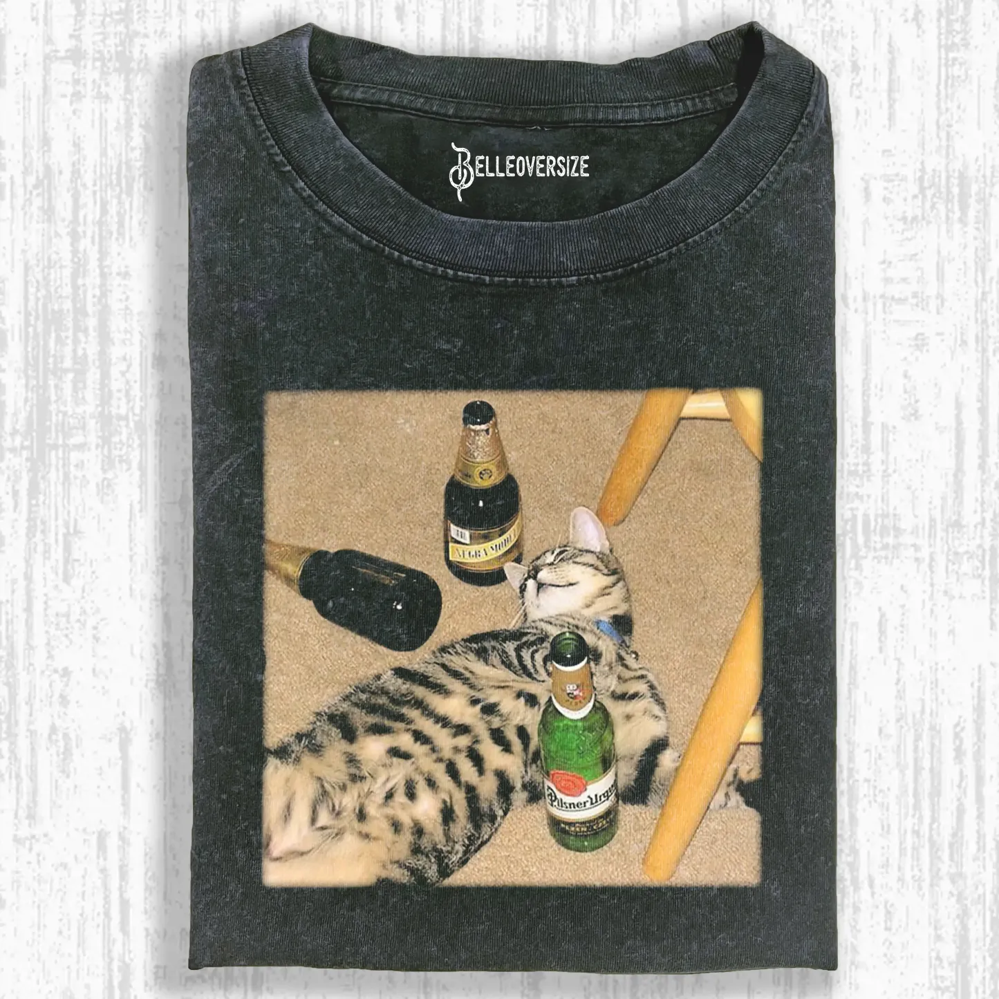 DRUNKEN CAT T-SHIRT