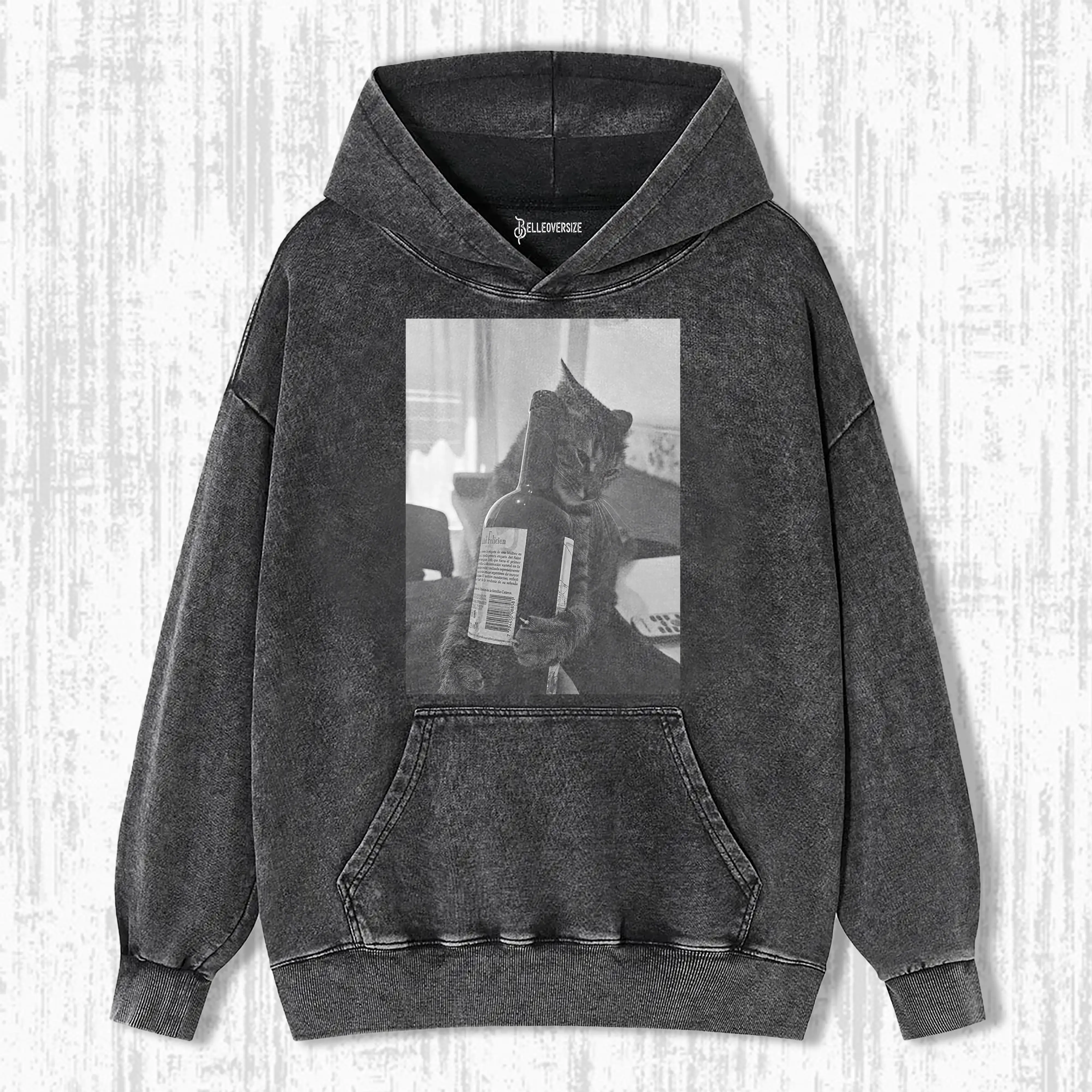 DRUNKENNESS CAT HOODIE