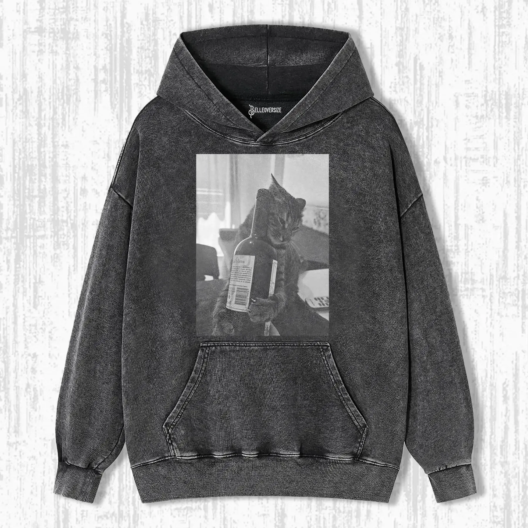 DRUNKENNESS CAT HOODIE