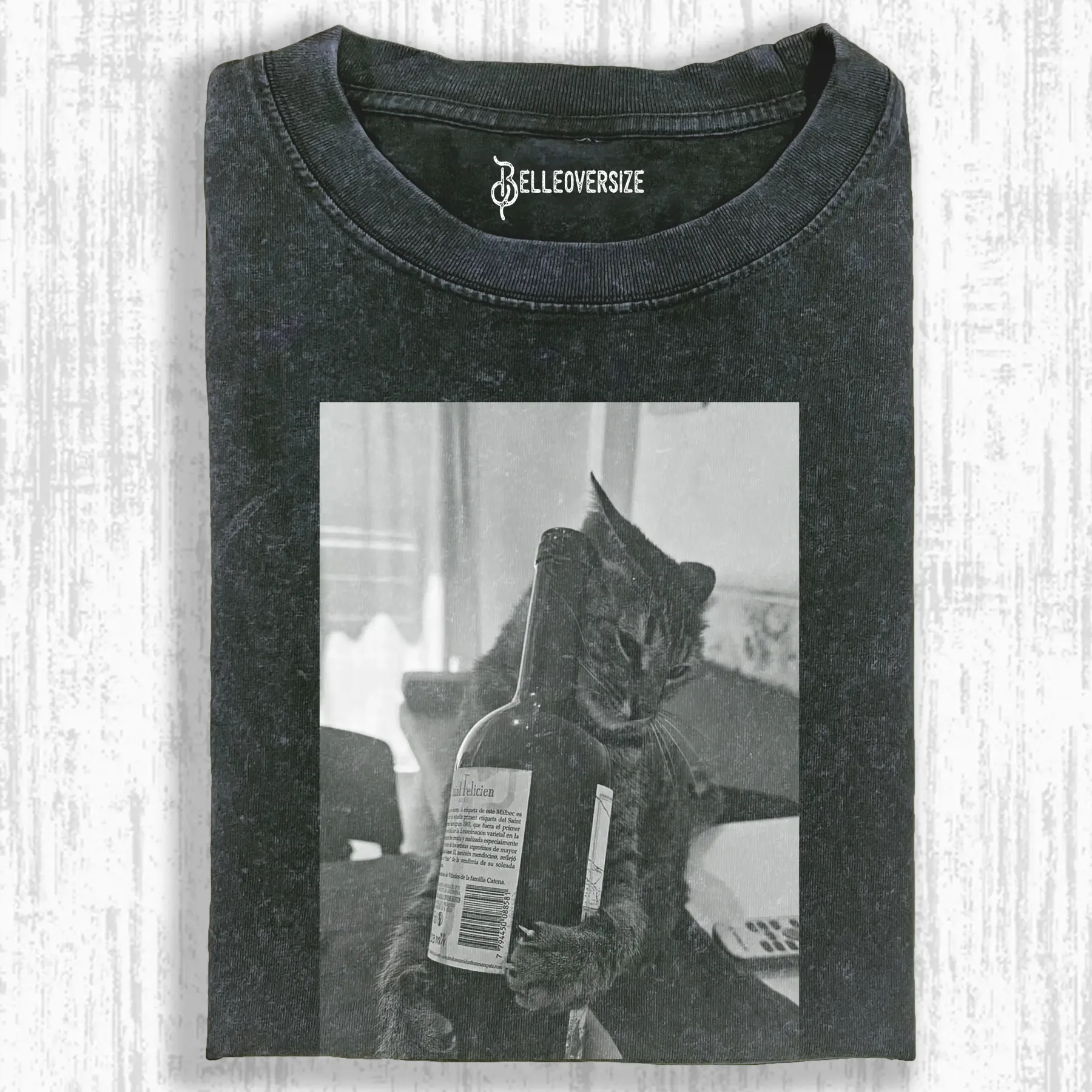 DRUNKENNESS CAT T-SHIRT