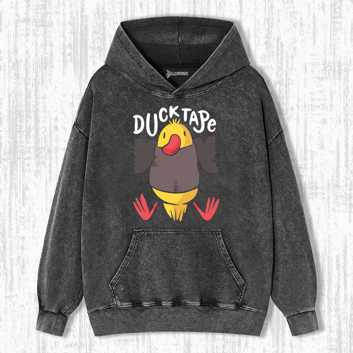 DUCK TAPE FUNNY CARTOON HOODIE