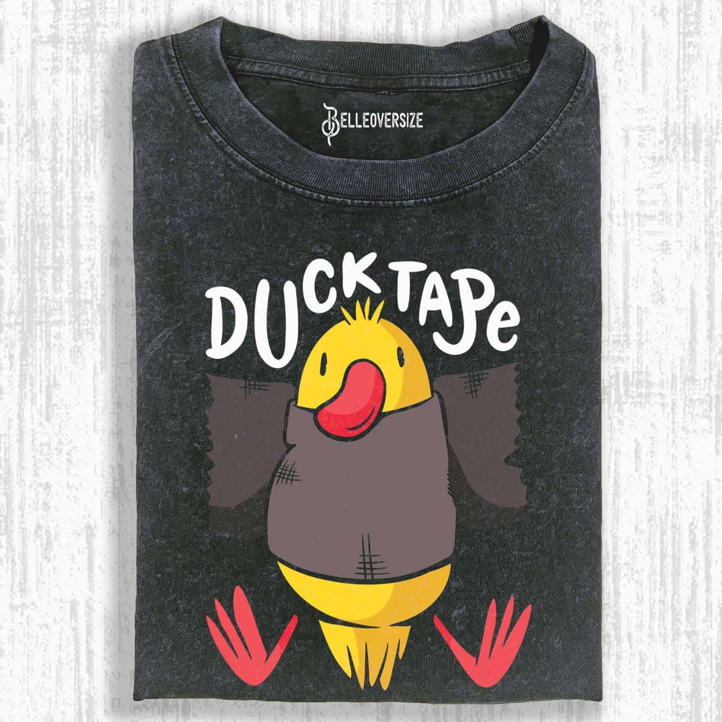 DUCK TAPE FUNNY CARTOON T-SHIRT