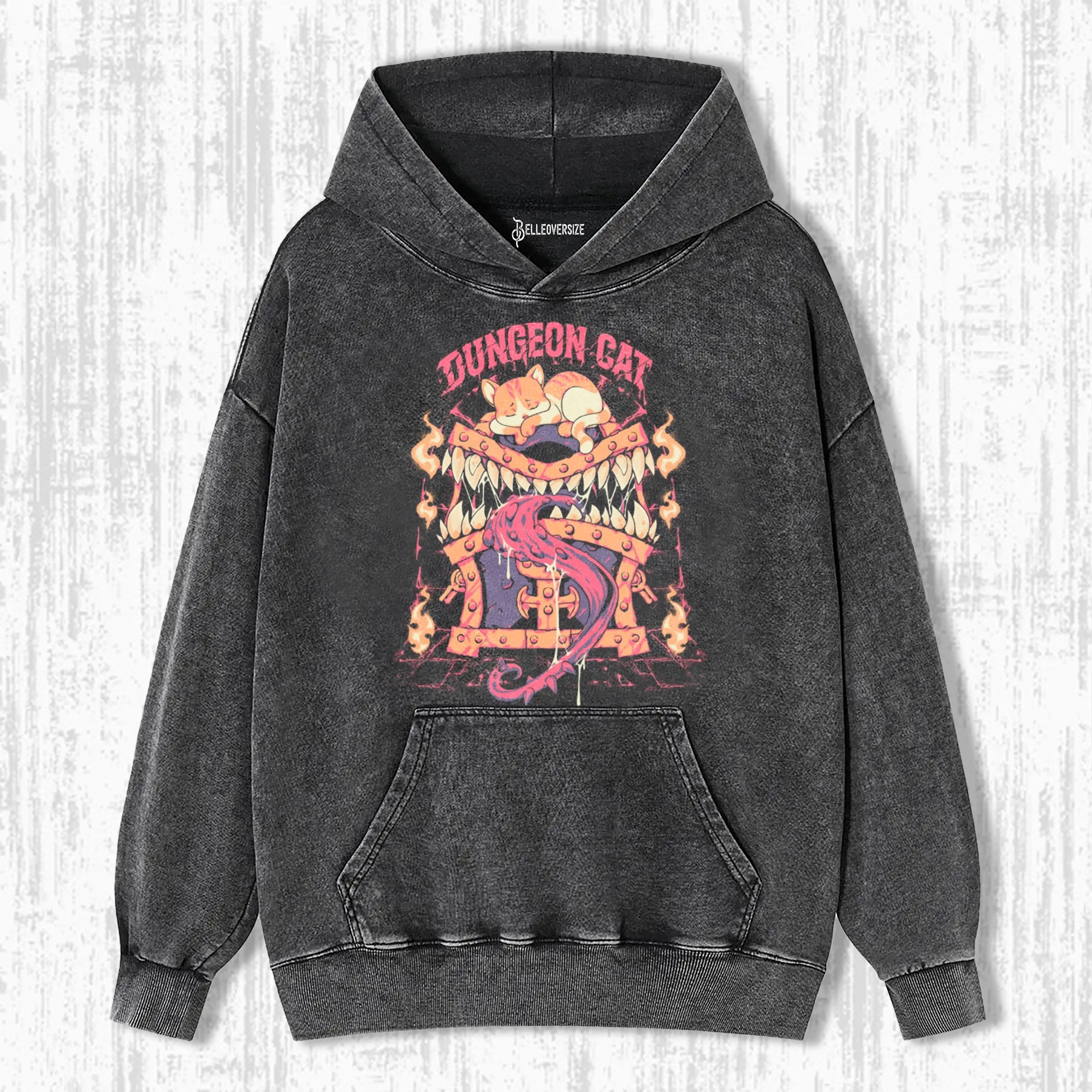 DUNGEON CAT HOODIE