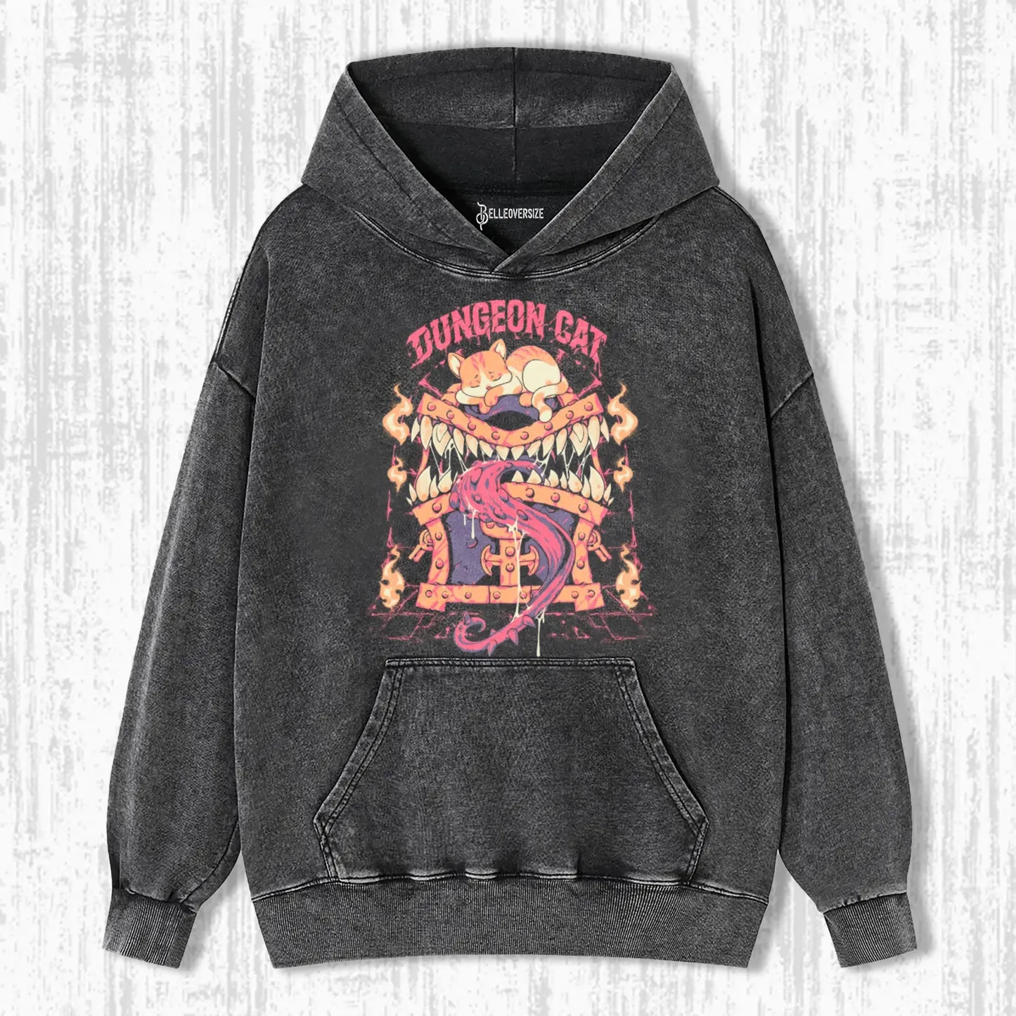 DUNGEON CAT HOODIE