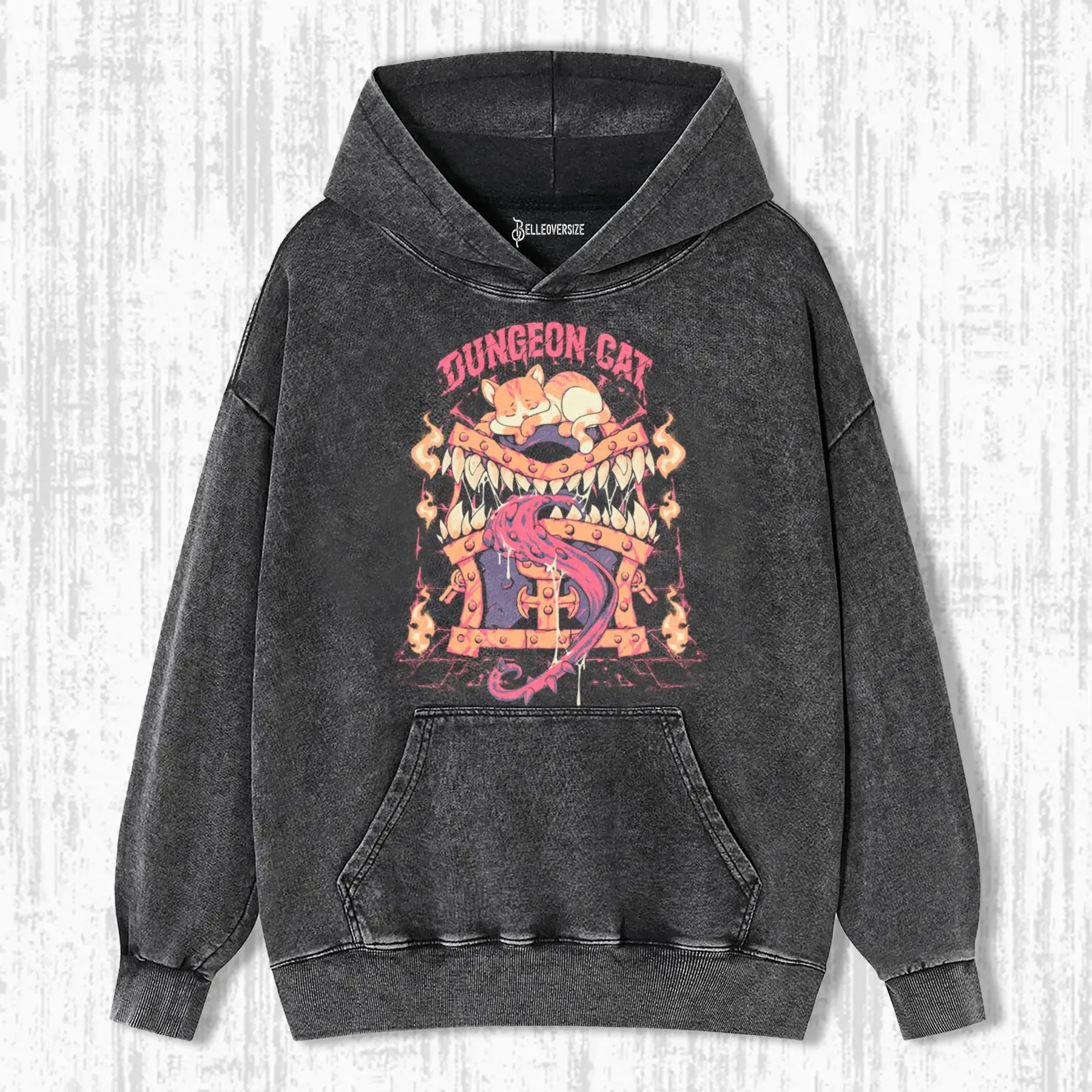 DUNGEON CAT HOODIE