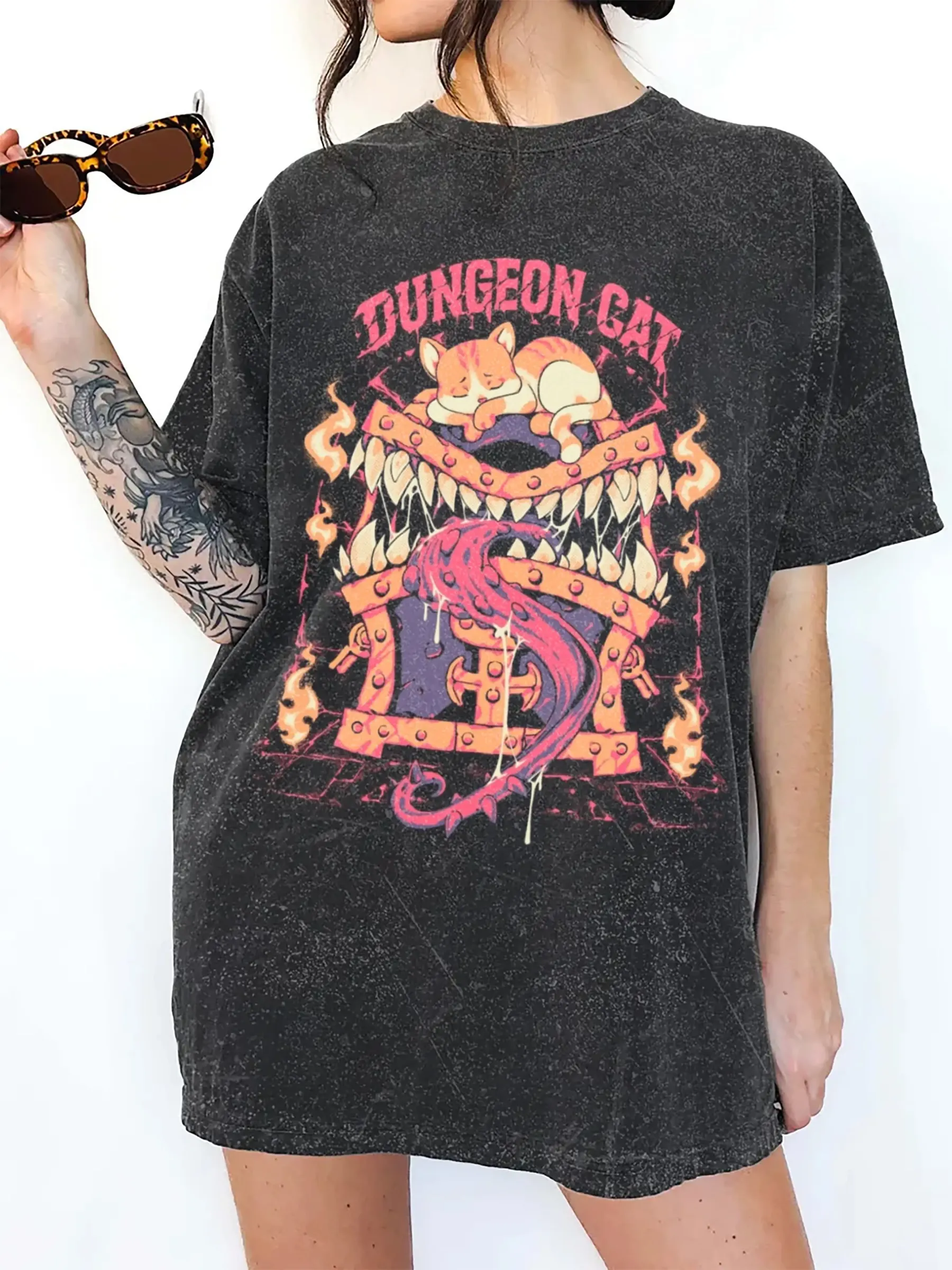 DUNGEON CAT T-SHIRT