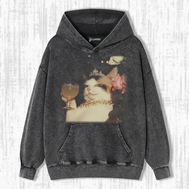 ELEGANT CAT HOODIE