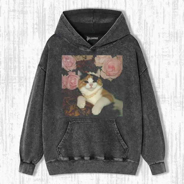 ELEGANT CAT HOODIE