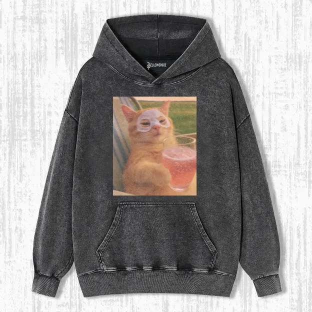ELEGANT CAT HOODIE 