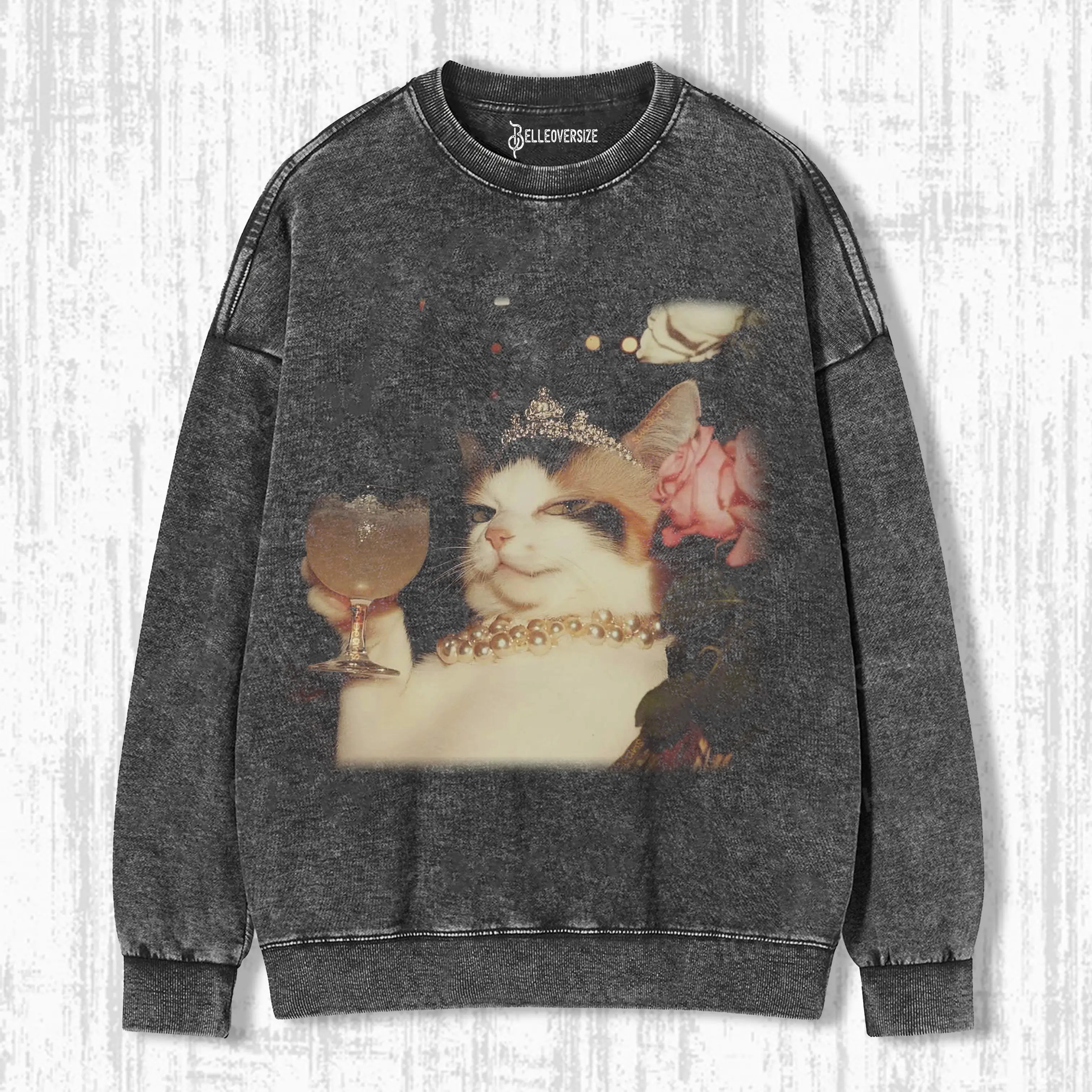 ELEGANT CAT  SWEATSHIRTS