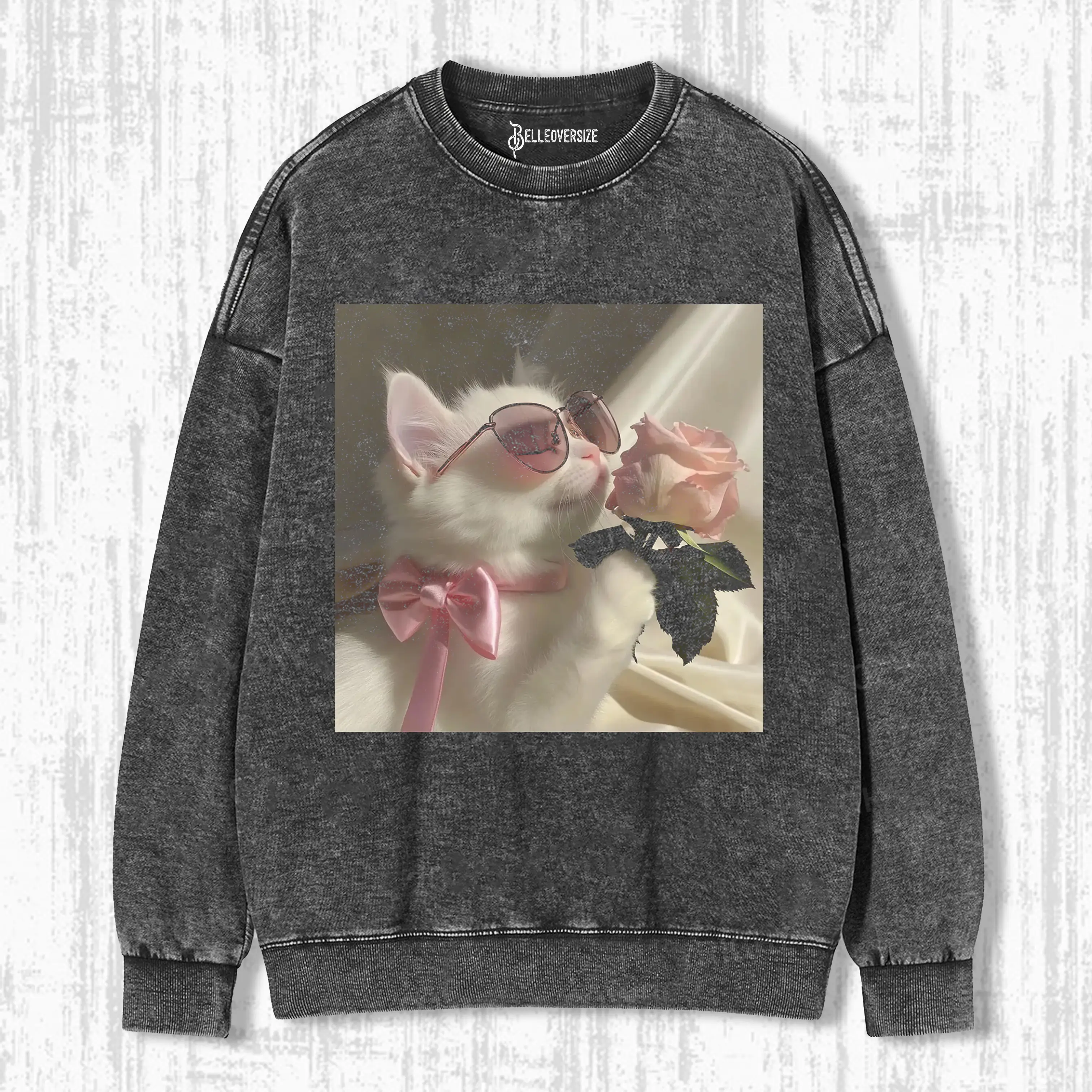 ELEGANT CAT  SWEATSHIRTS