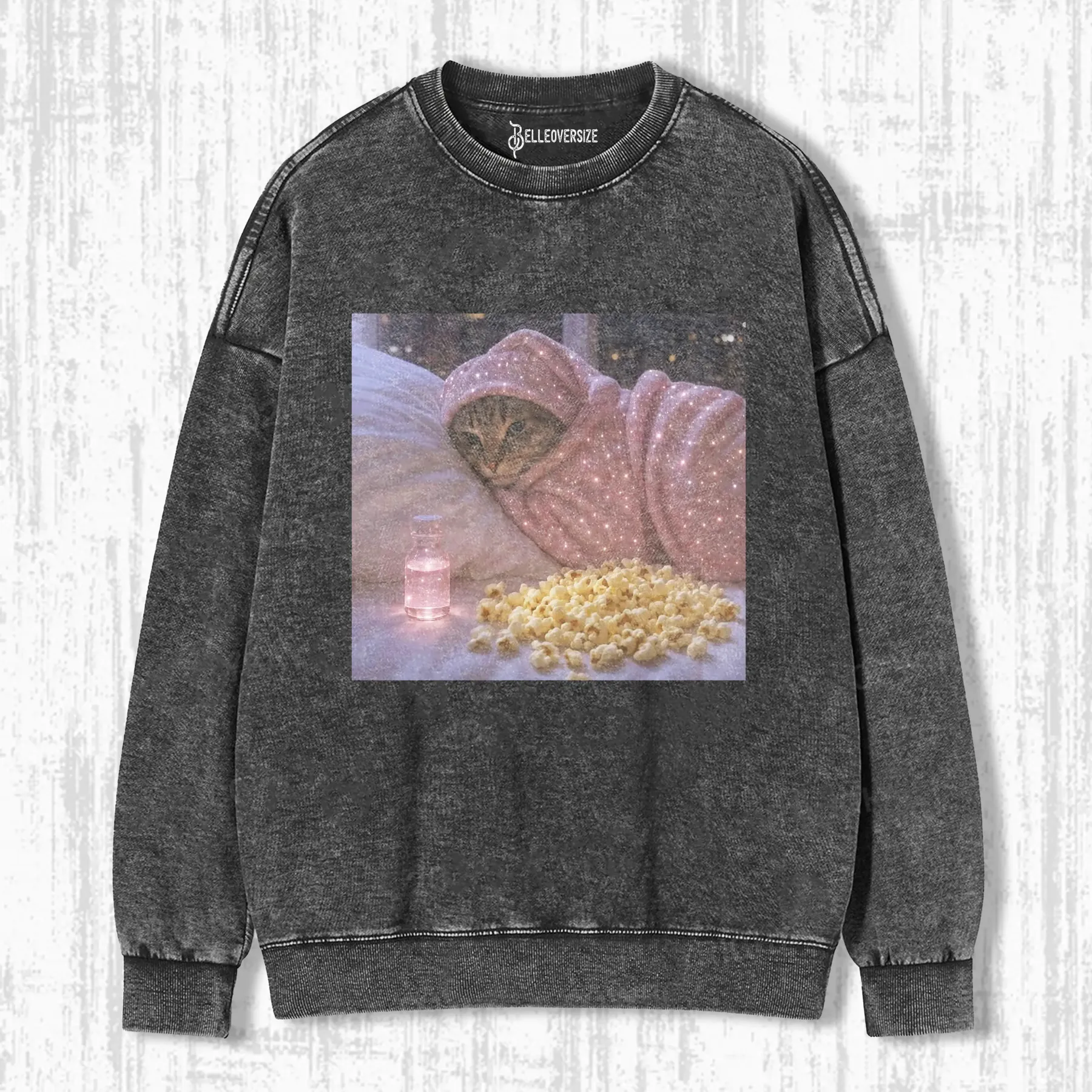 ELEGANT CAT SWEATSHIRTS