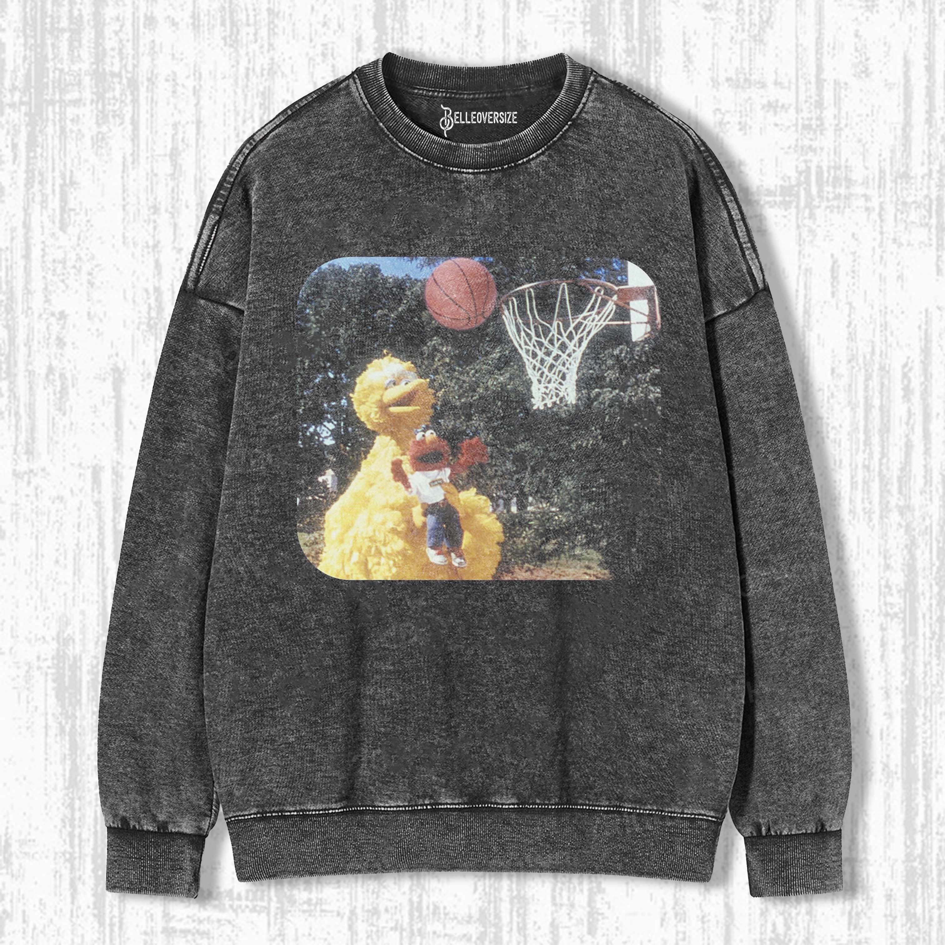 ELMO & BIG BIRD SWEATSHIRTS