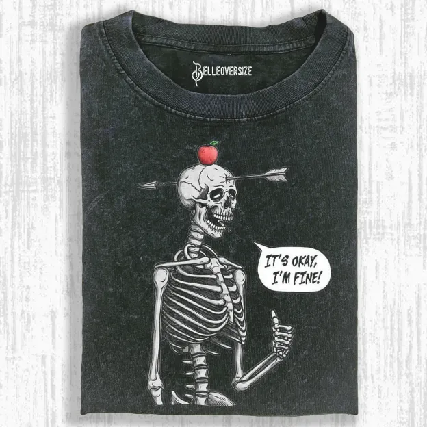 EVERYTHING IS FINE T-SHIRT