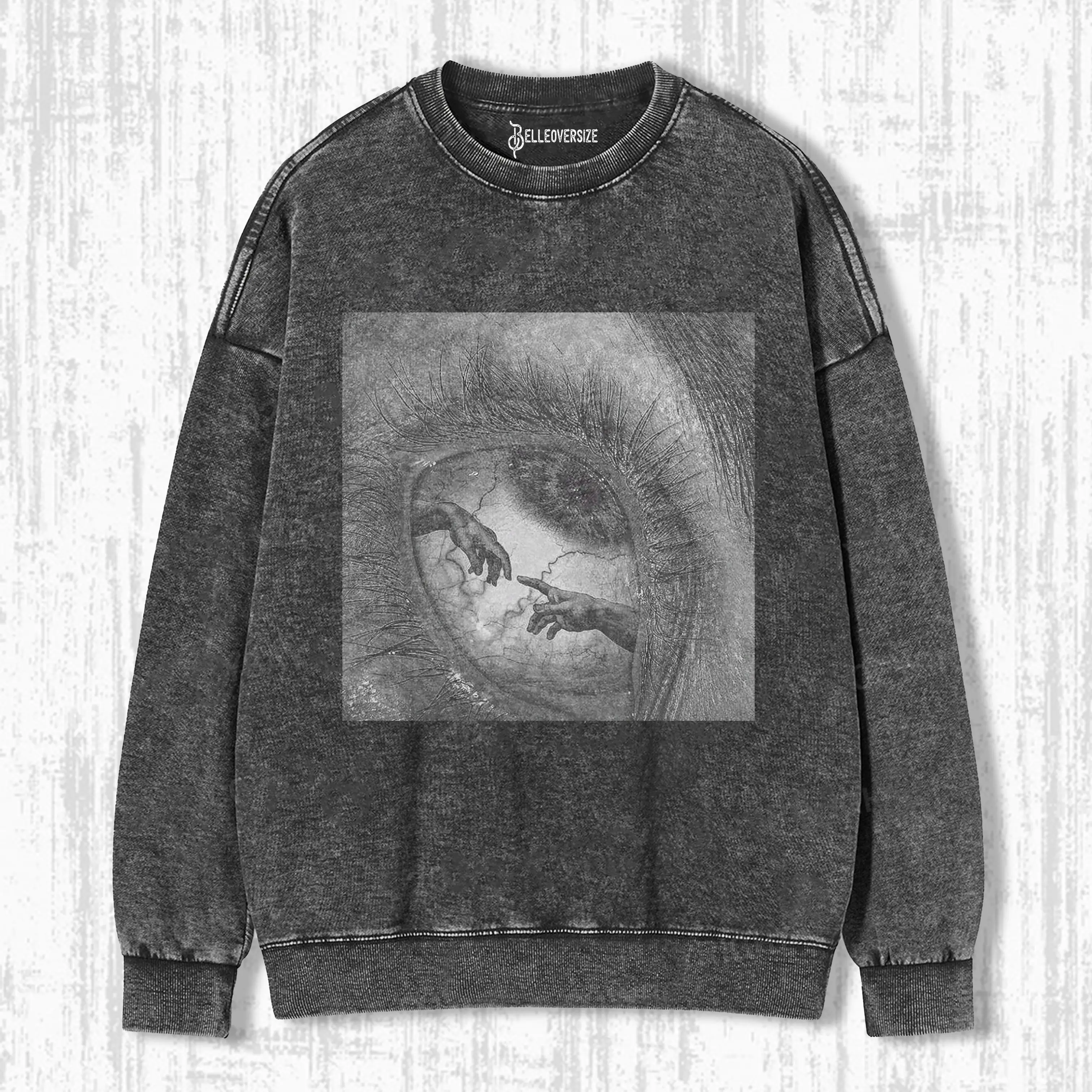 EYE ART SWEATSHIRTS