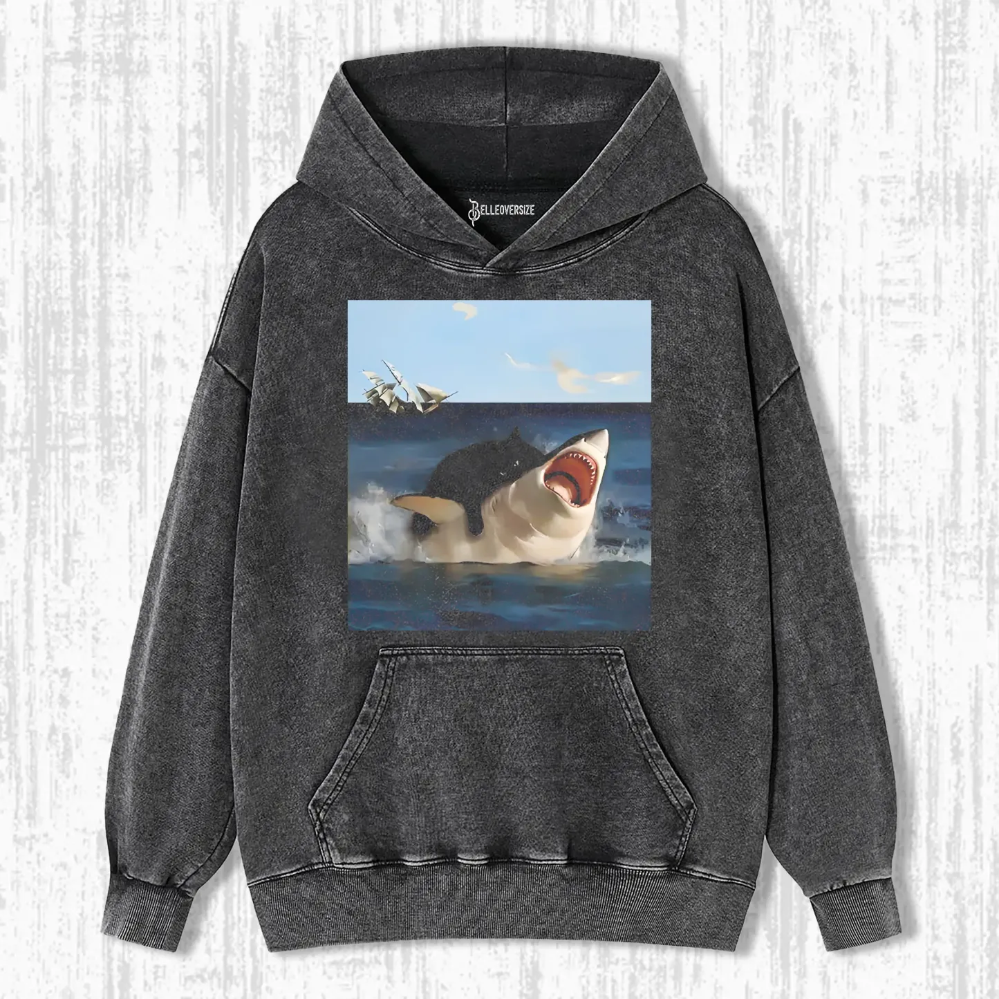 FAT CAT VS. SHARK HOODIE