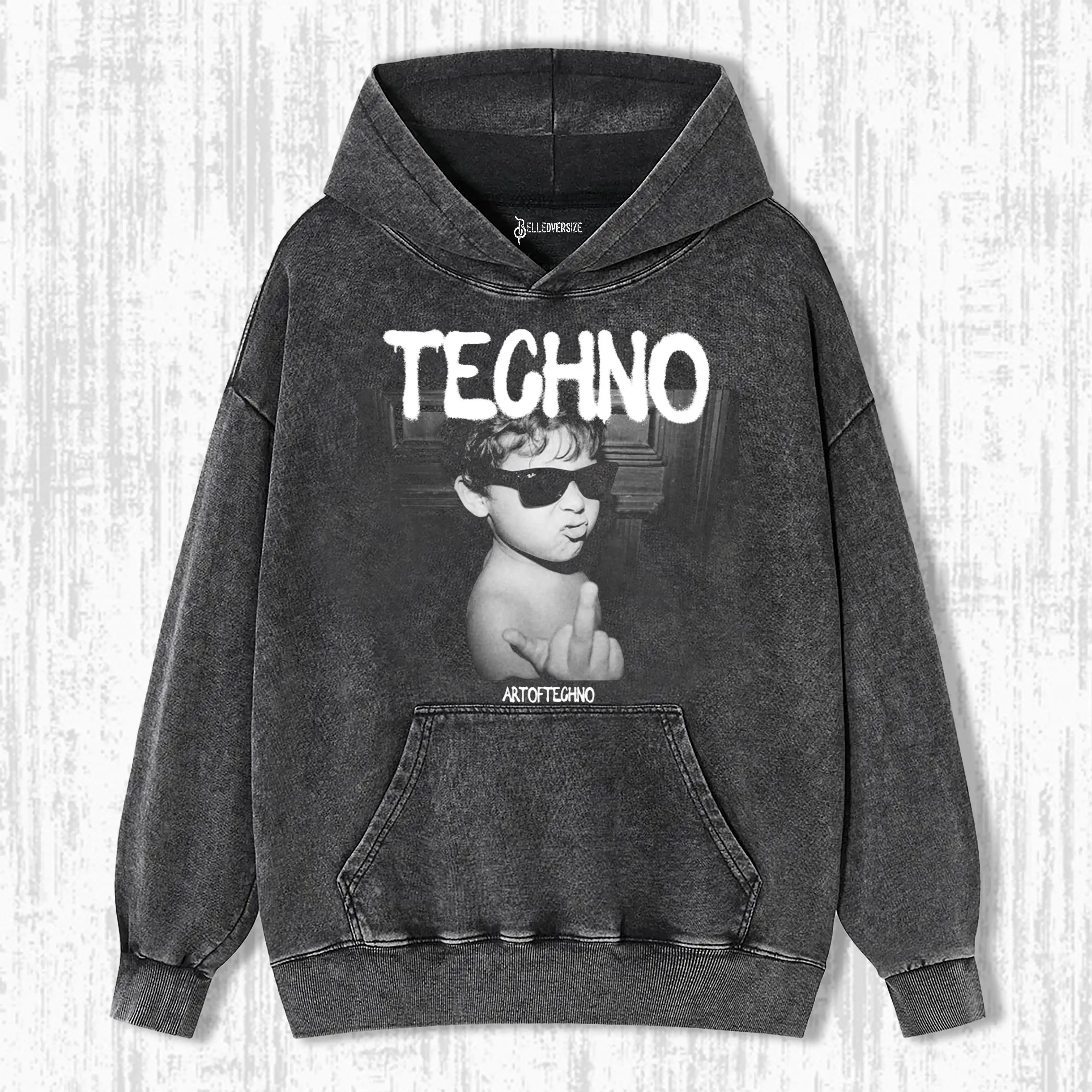 FEEL TECHNO HOODIE