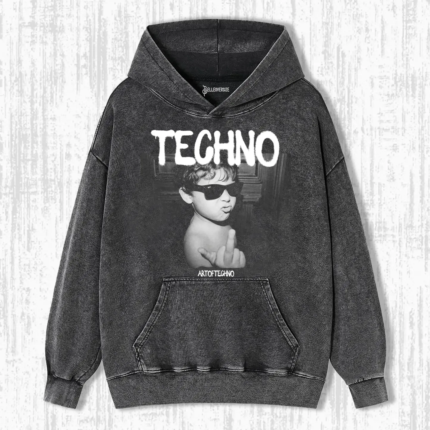 FEEL TECHNO HOODIE
