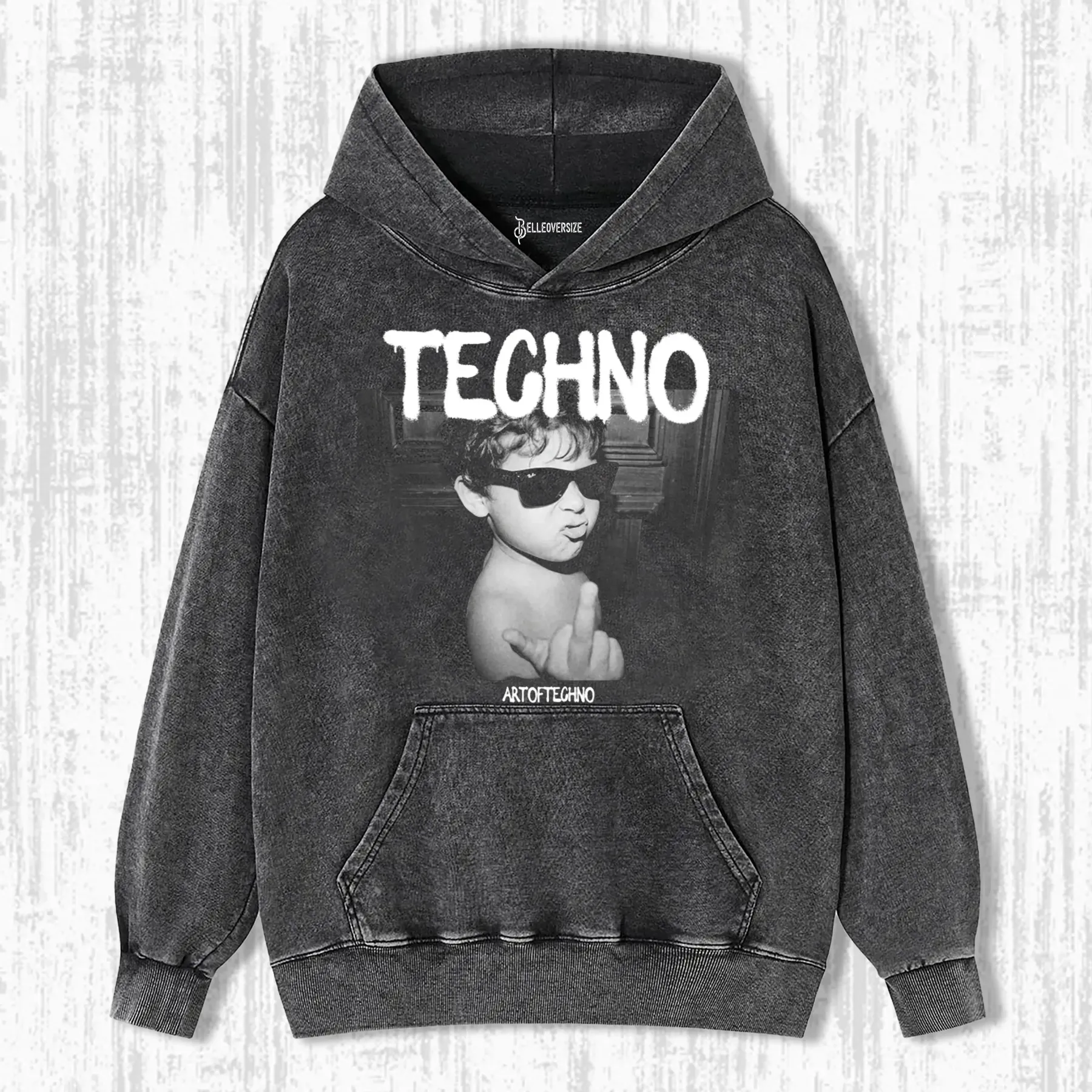FEEL TECHNO HOODIE
