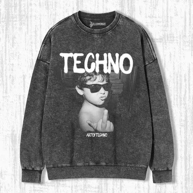 FEEL TECHNO SWEATSHIRTS
