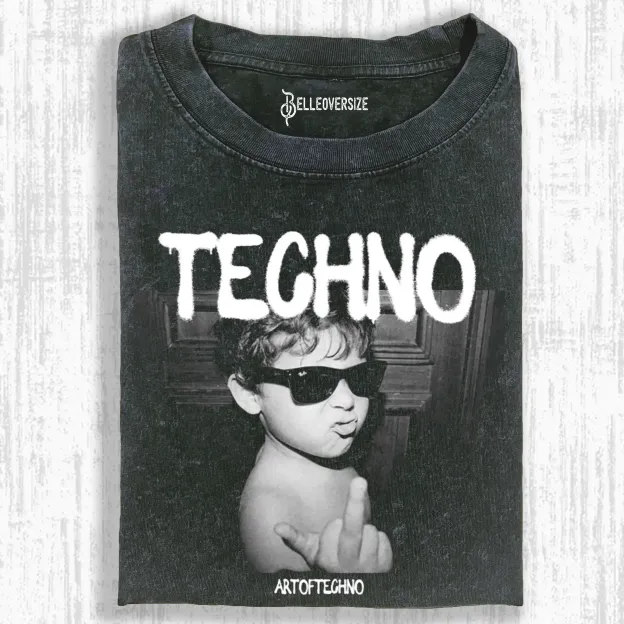 FEEL TECHNO T-SHIRT