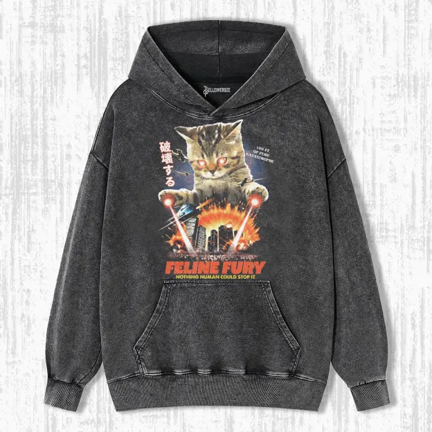 FELINE FURY HOODIE