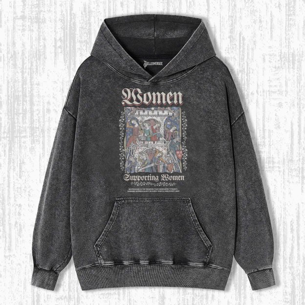 FEMENIST MEDIEVA HOODIE