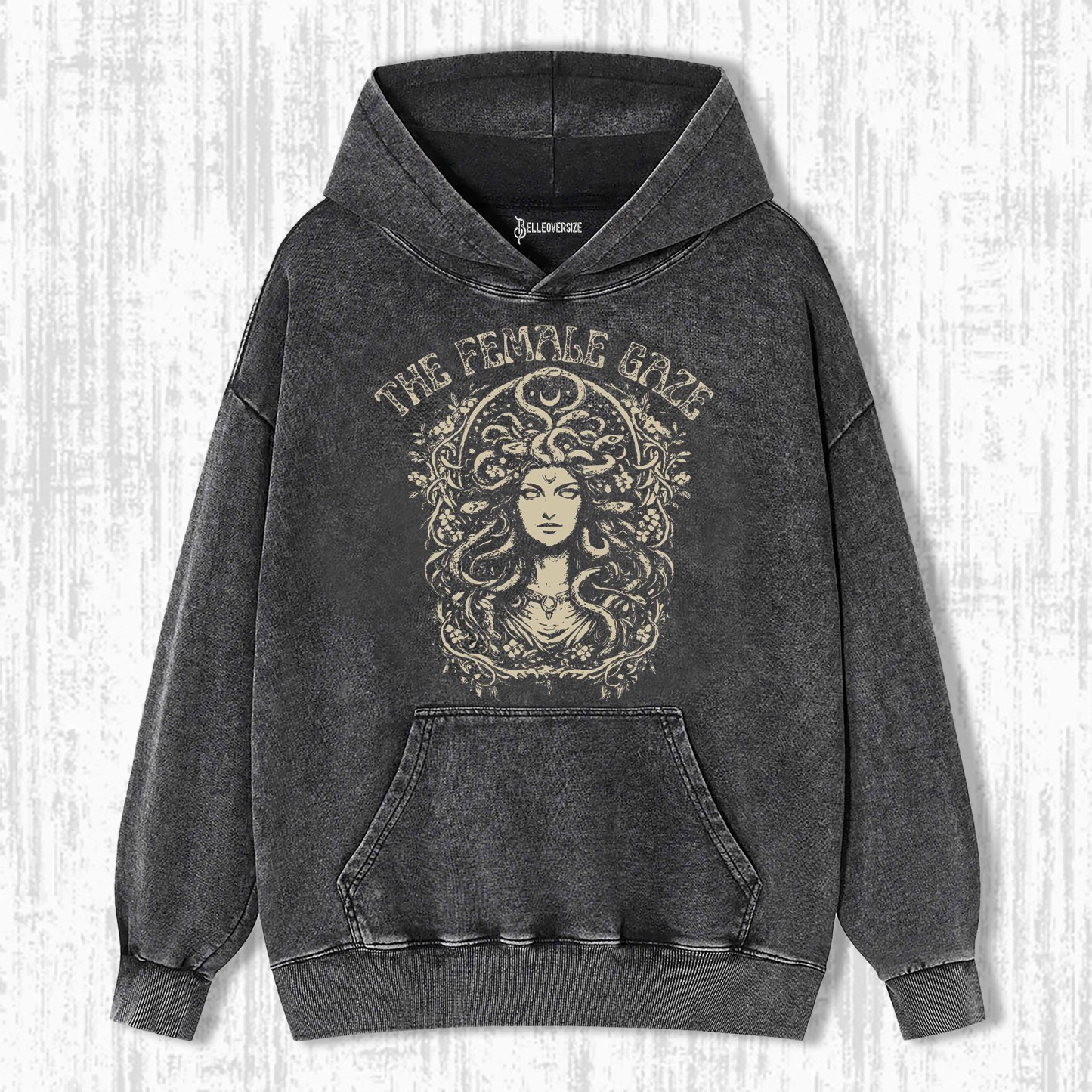 FEMINIST MEDUSA FEMALE GAZE HOODIE