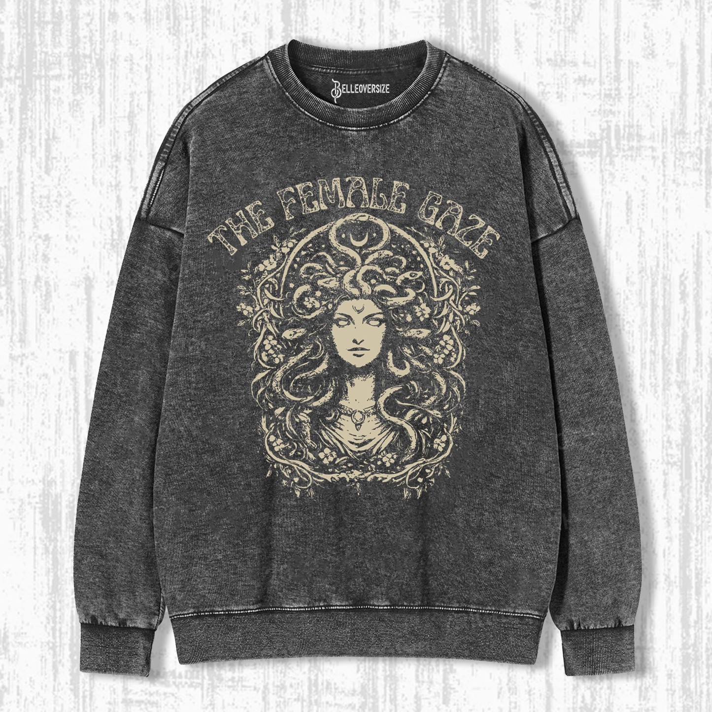 FEMINIST MEDUSA FEMALE GAZE SWEATSHIRTS