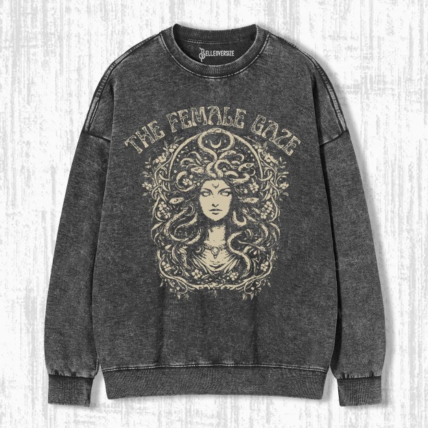 FEMINIST MEDUSA FEMALE GAZE SWEATSHIRTS