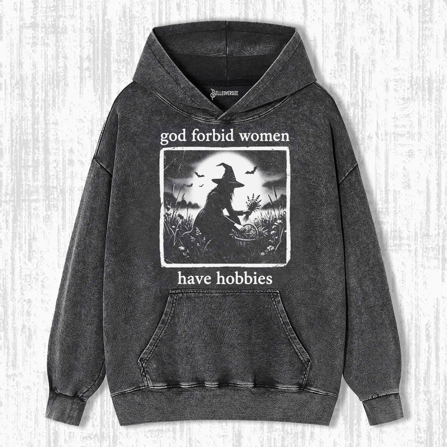 FEMINIST SPOOKY MOON HOODIE
