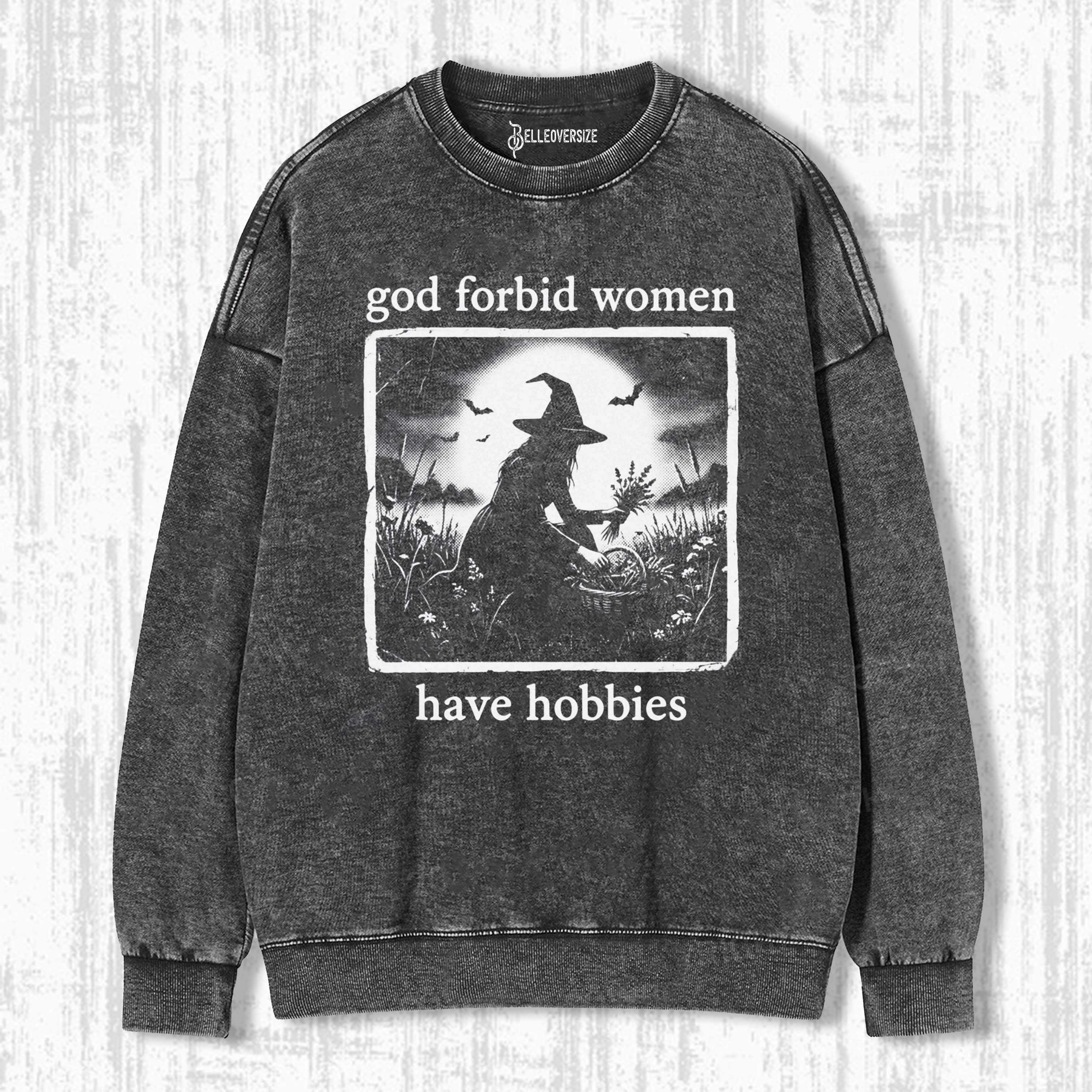 FEMINIST SPOOKY MOON SWEATSHIRTS