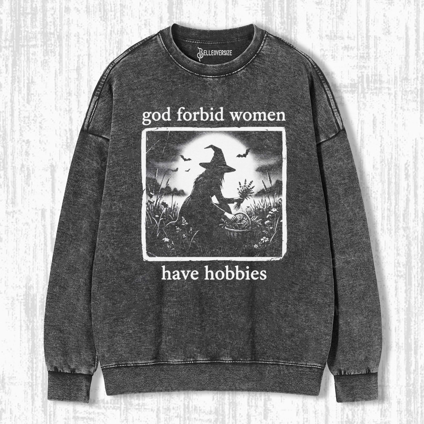 FEMINIST SPOOKY MOON SWEATSHIRTS